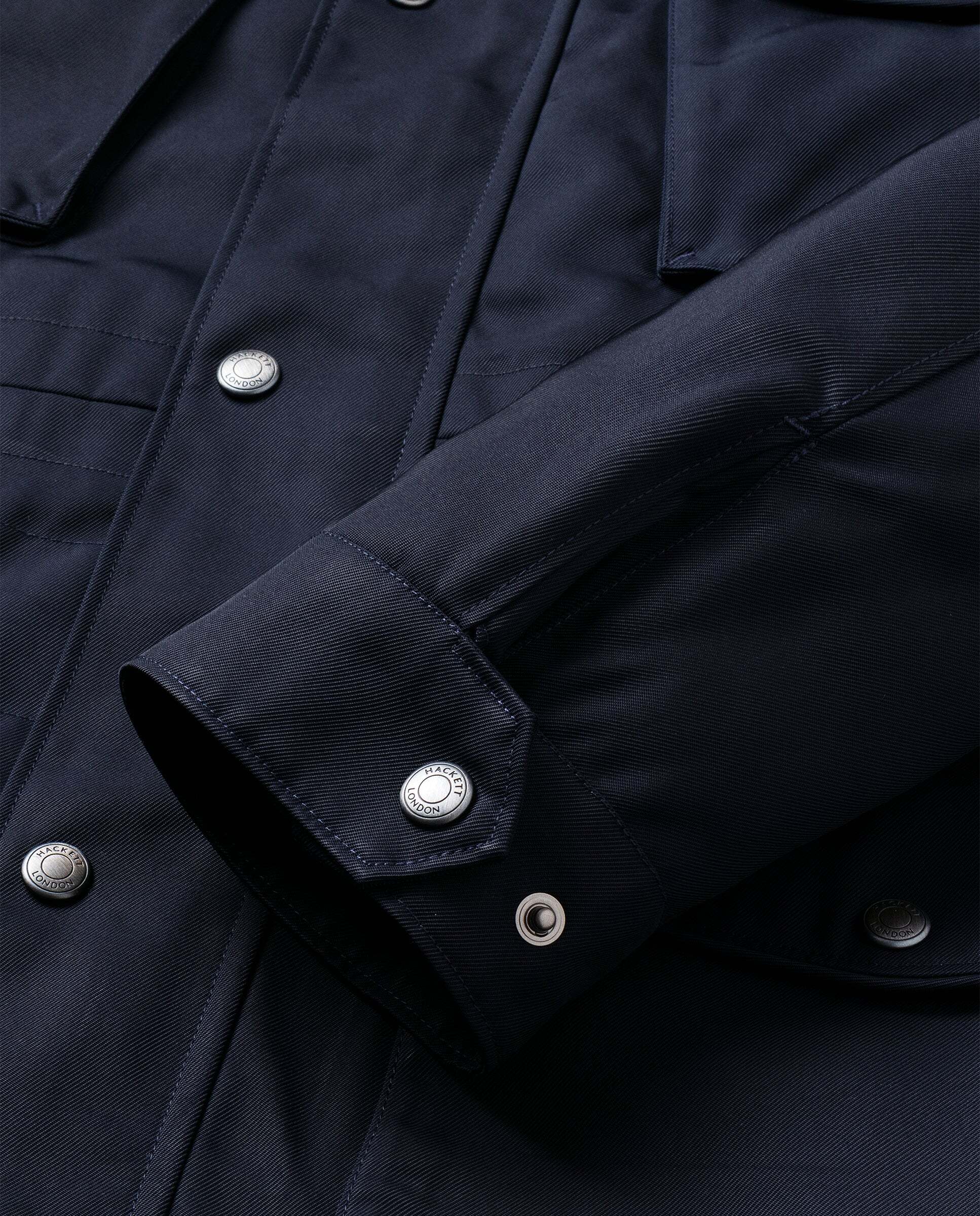 Chaqueta de hombre sahariana velospeed - Hackett - Azul Azul-9