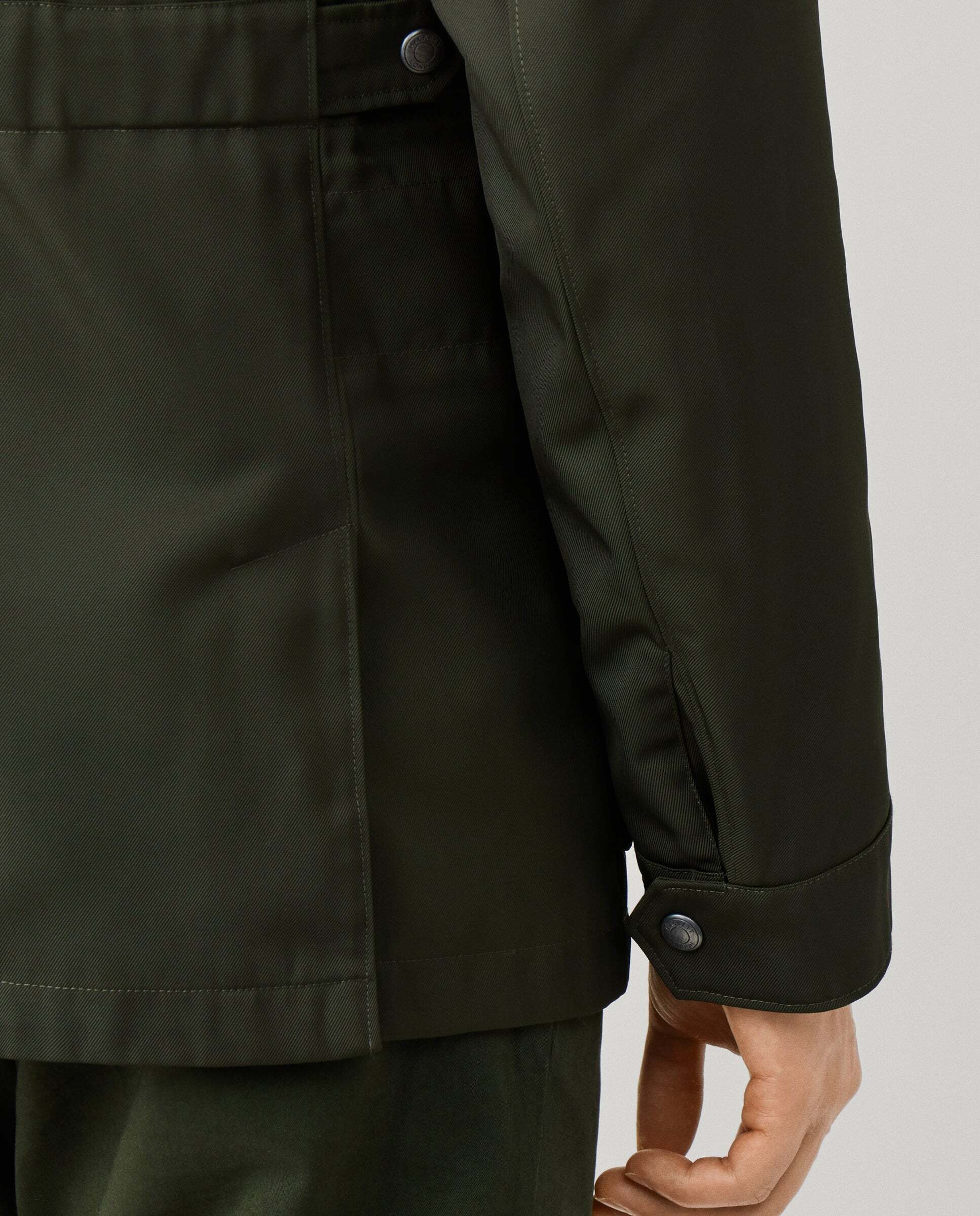 Chaqueta de hombre sahariana velospeed - Hackett - Verde militar Verde militar-5