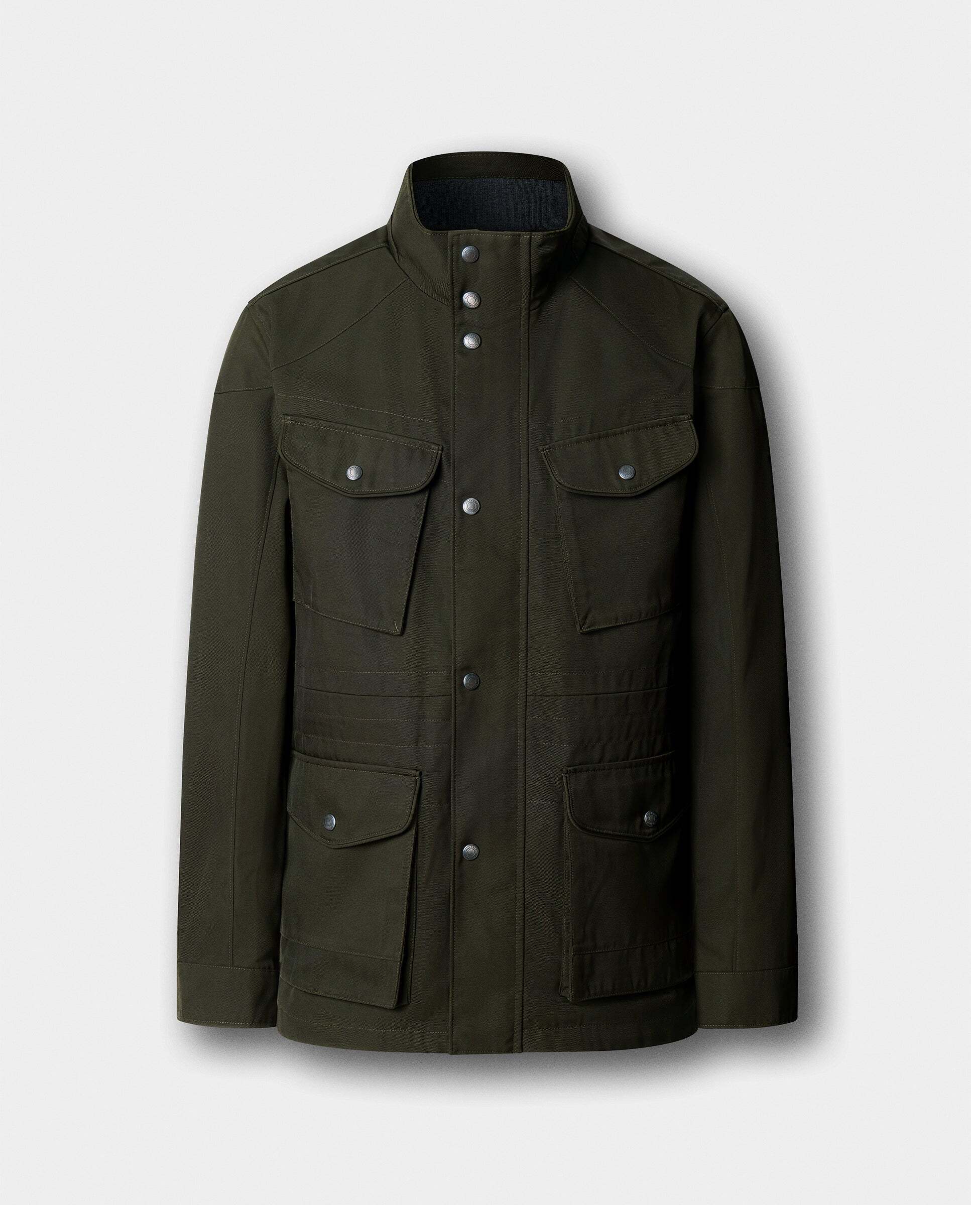Chaqueta de hombre sahariana velospeed - Hackett - Verde militar Verde militar-9