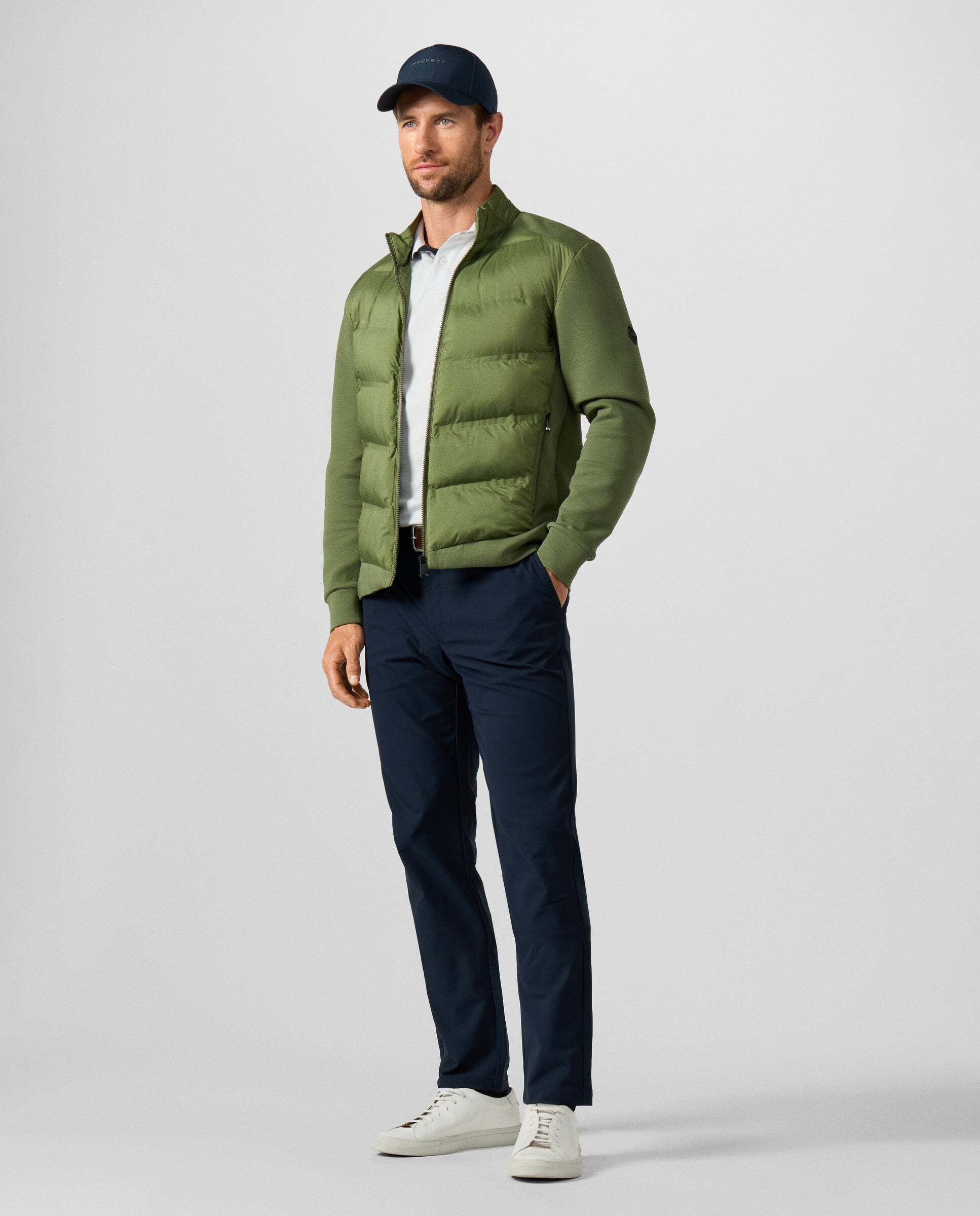 Pantalón de hombre commuter fit clásico - Hackett - Azul marino Azul marino-1
