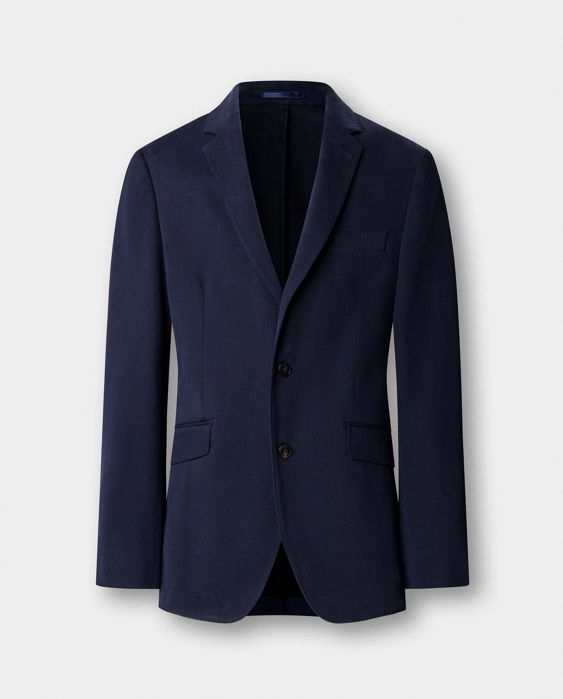 Americana de hombre mezcla de algodón elástico - Hackett - Azul Azul-10