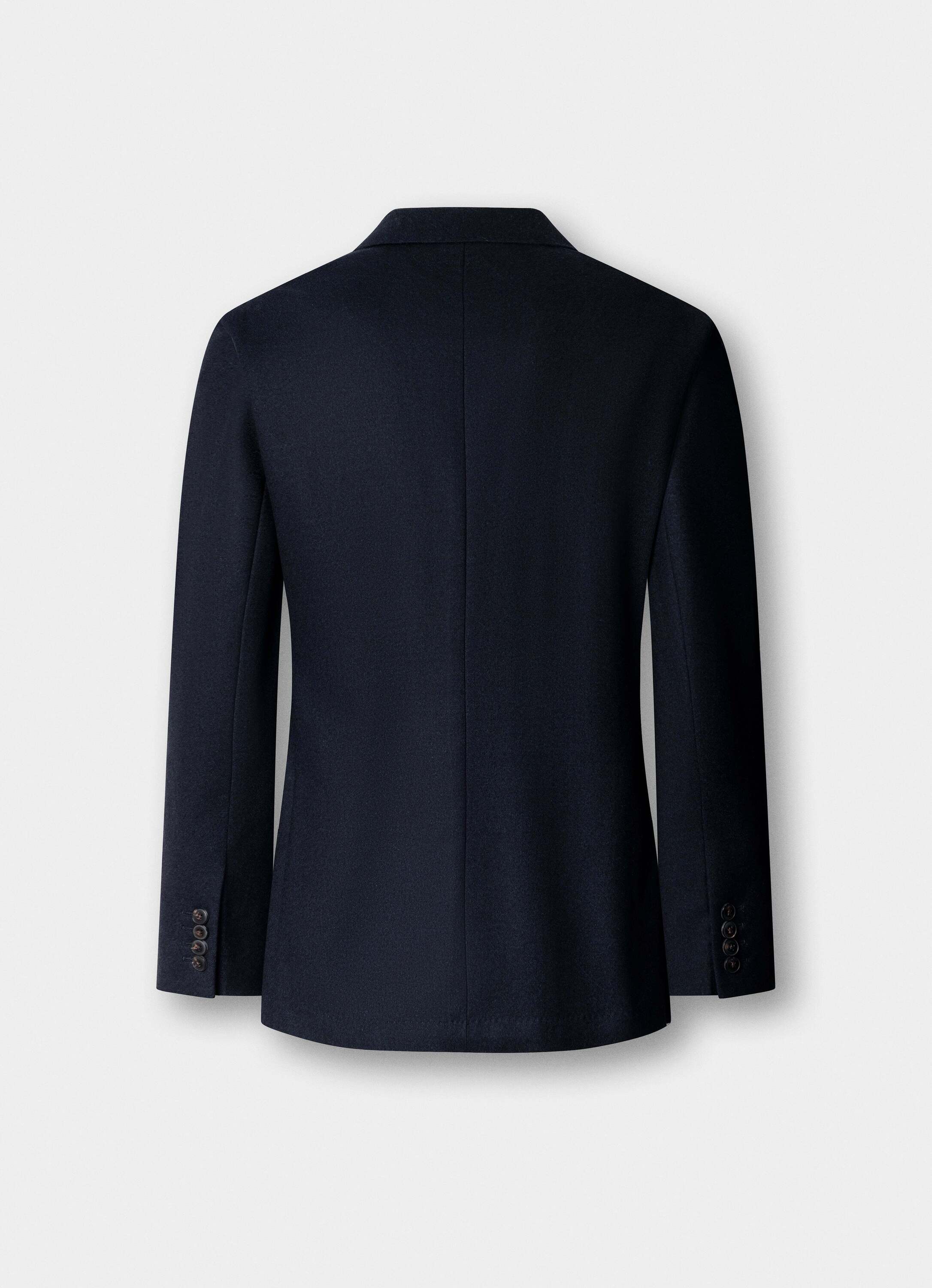 Americana de hombre de franela italiana performance - Hackett - Azul Azul-7