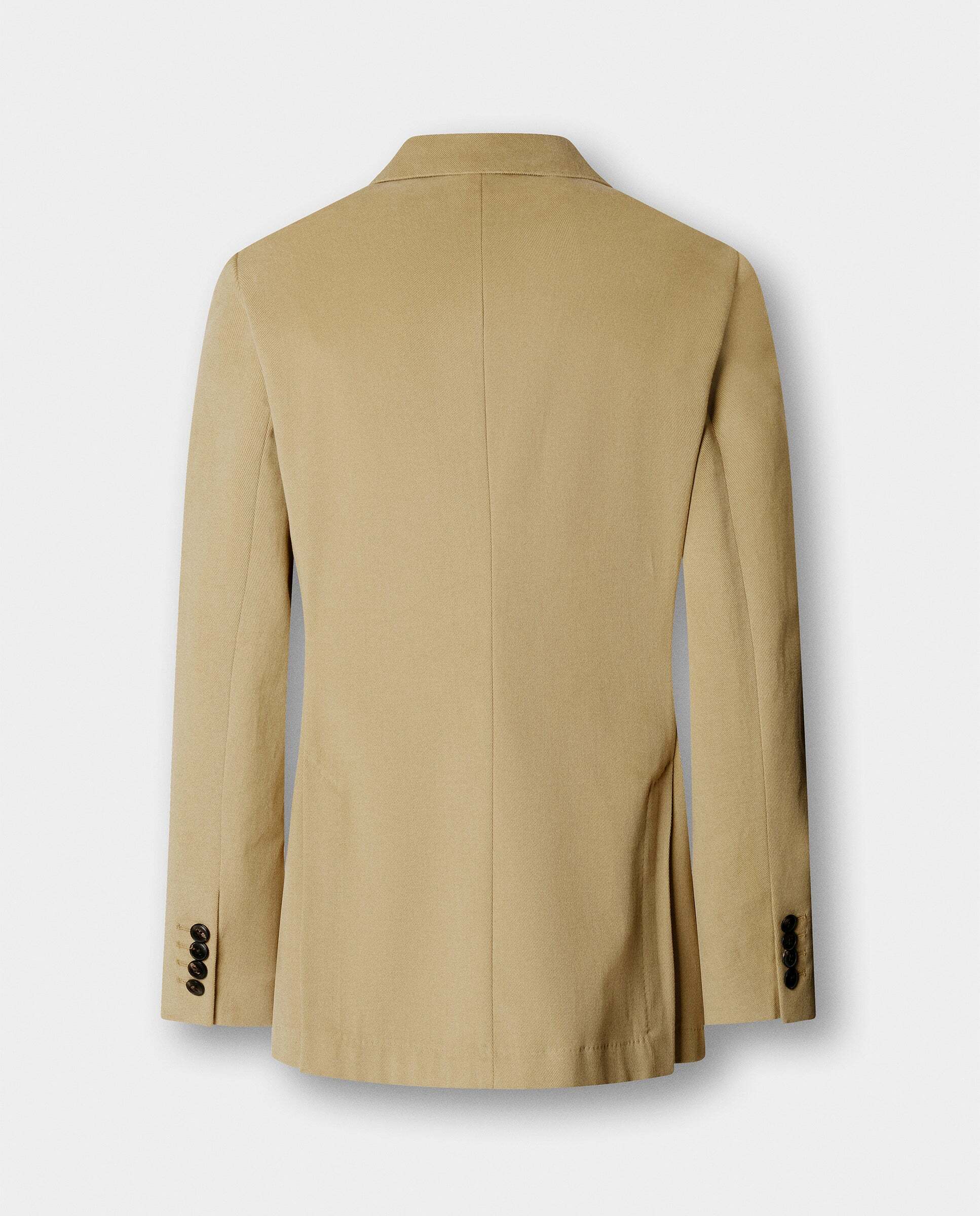 Americana de hombre de sarga de algodón cepillado - Hackett - tejida en italia - Natural Natural-5