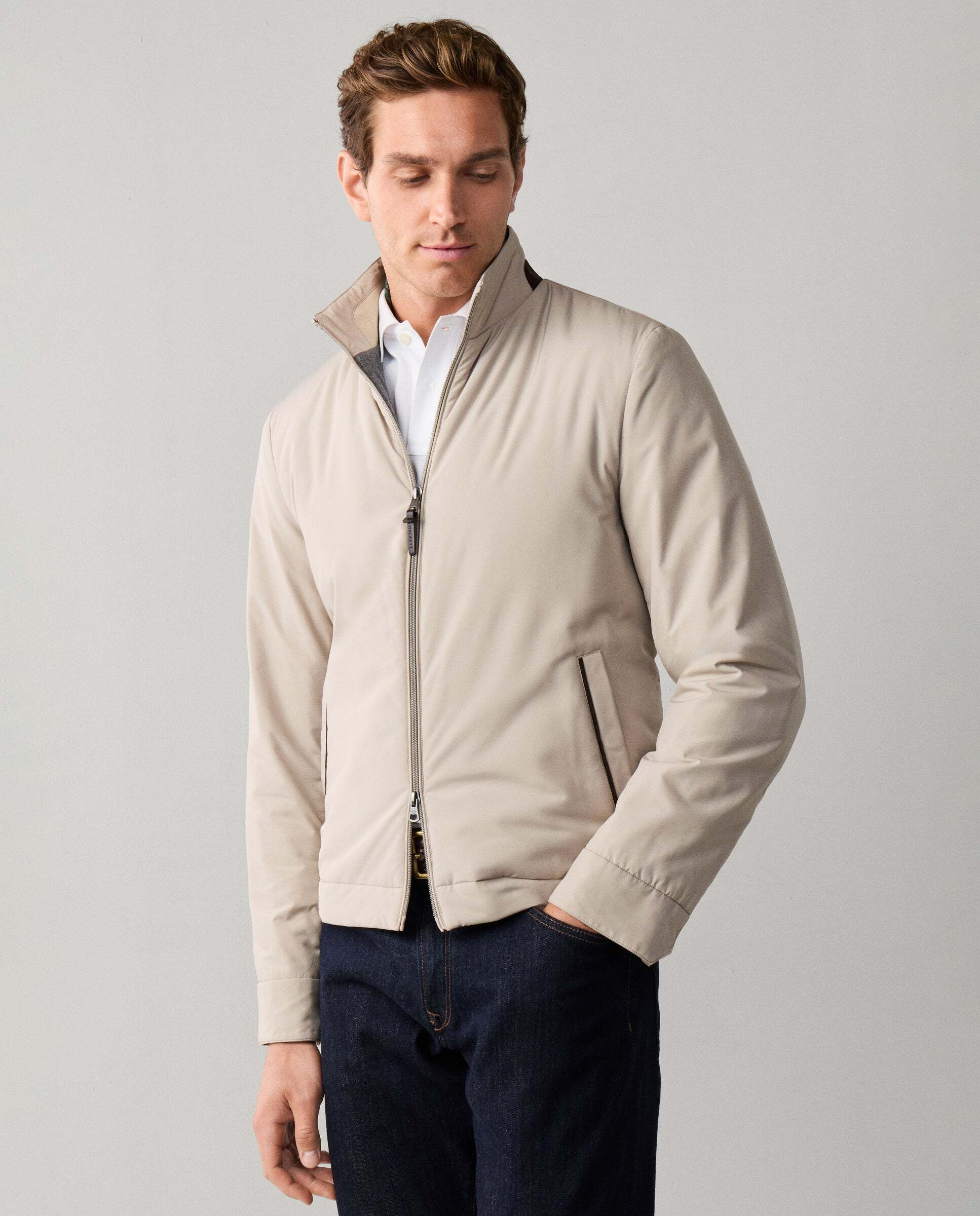 Imagen 0 de Chaqueta de hombre bomber ligera Azul marino