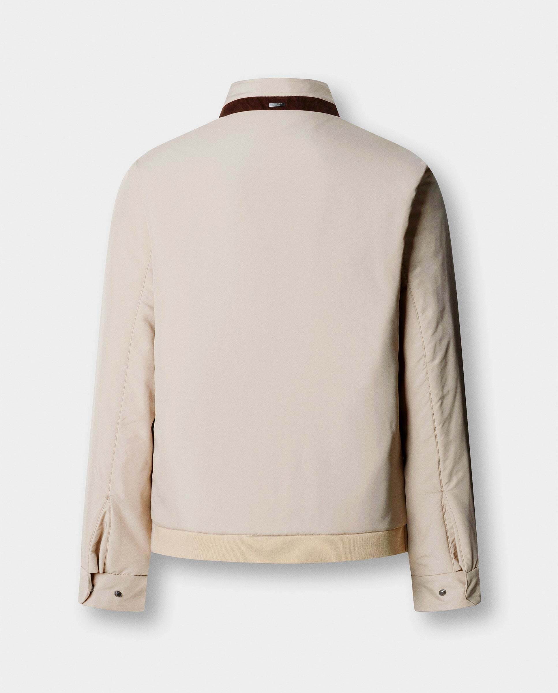 Chaqueta de hombre bomber ligera - Hackett - Natural Natural-8