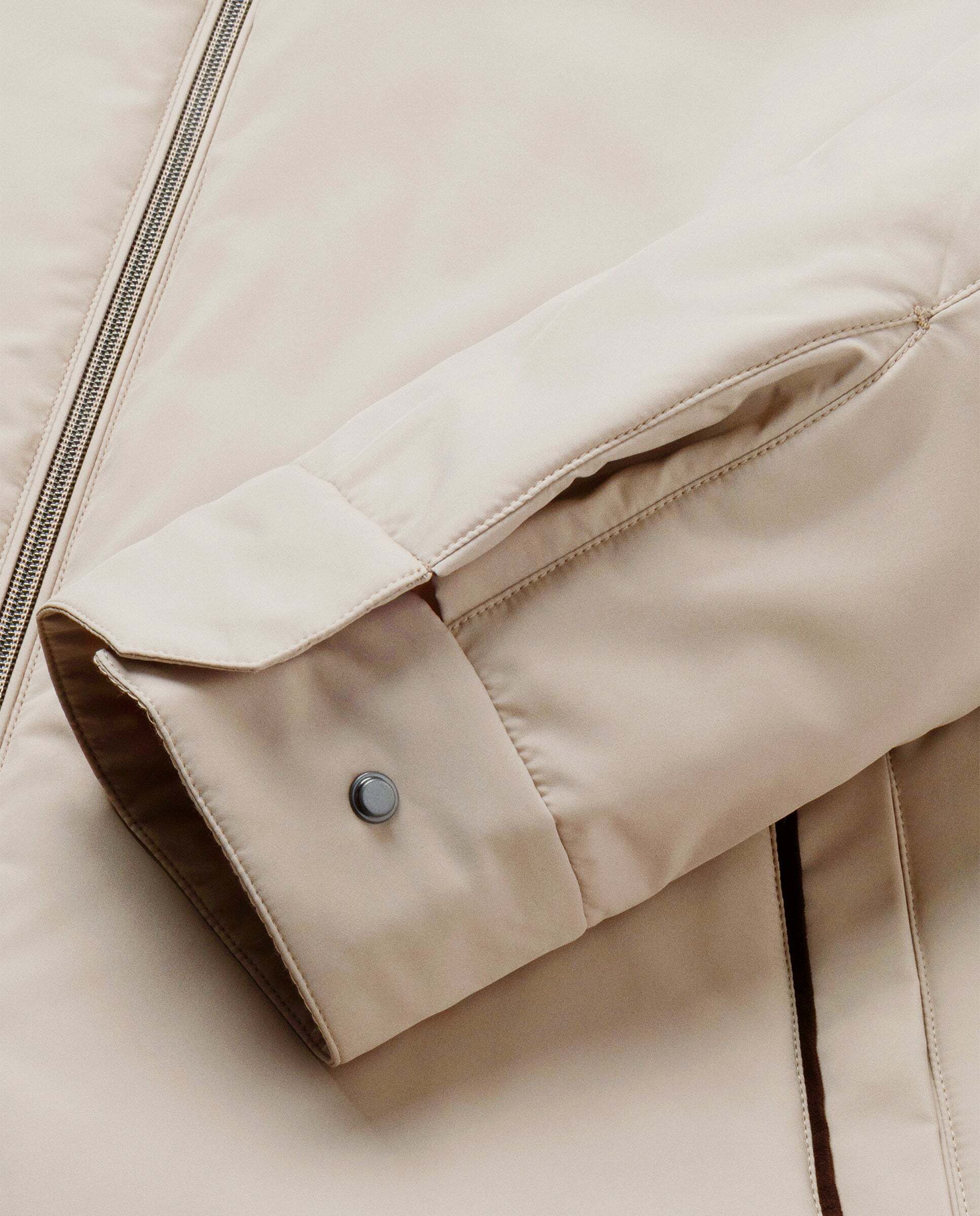 Chaqueta de hombre bomber ligera - Hackett - Natural Natural-9