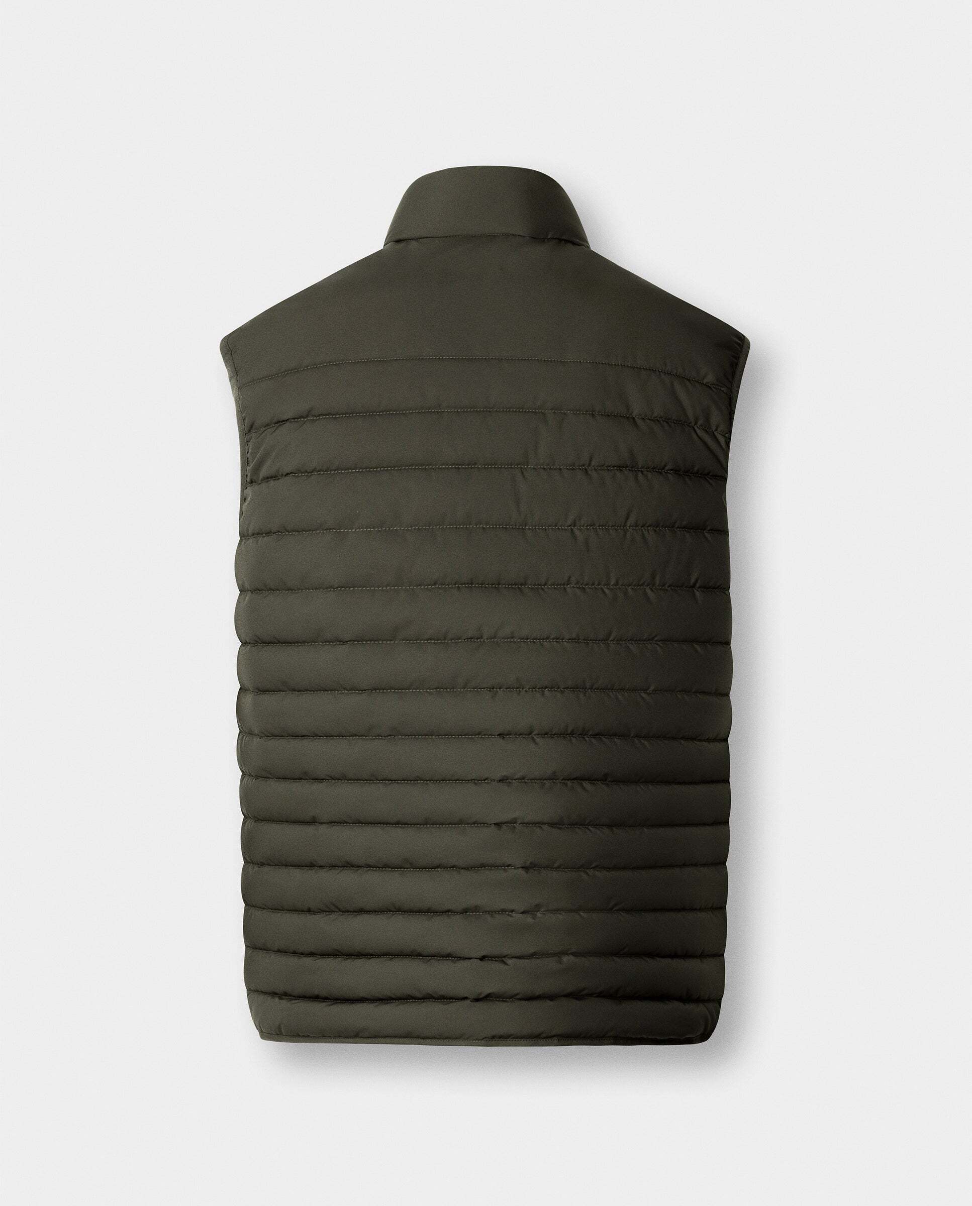 Chaleco de hombre ultraligero - Hackett - Verde militar Verde militar-6