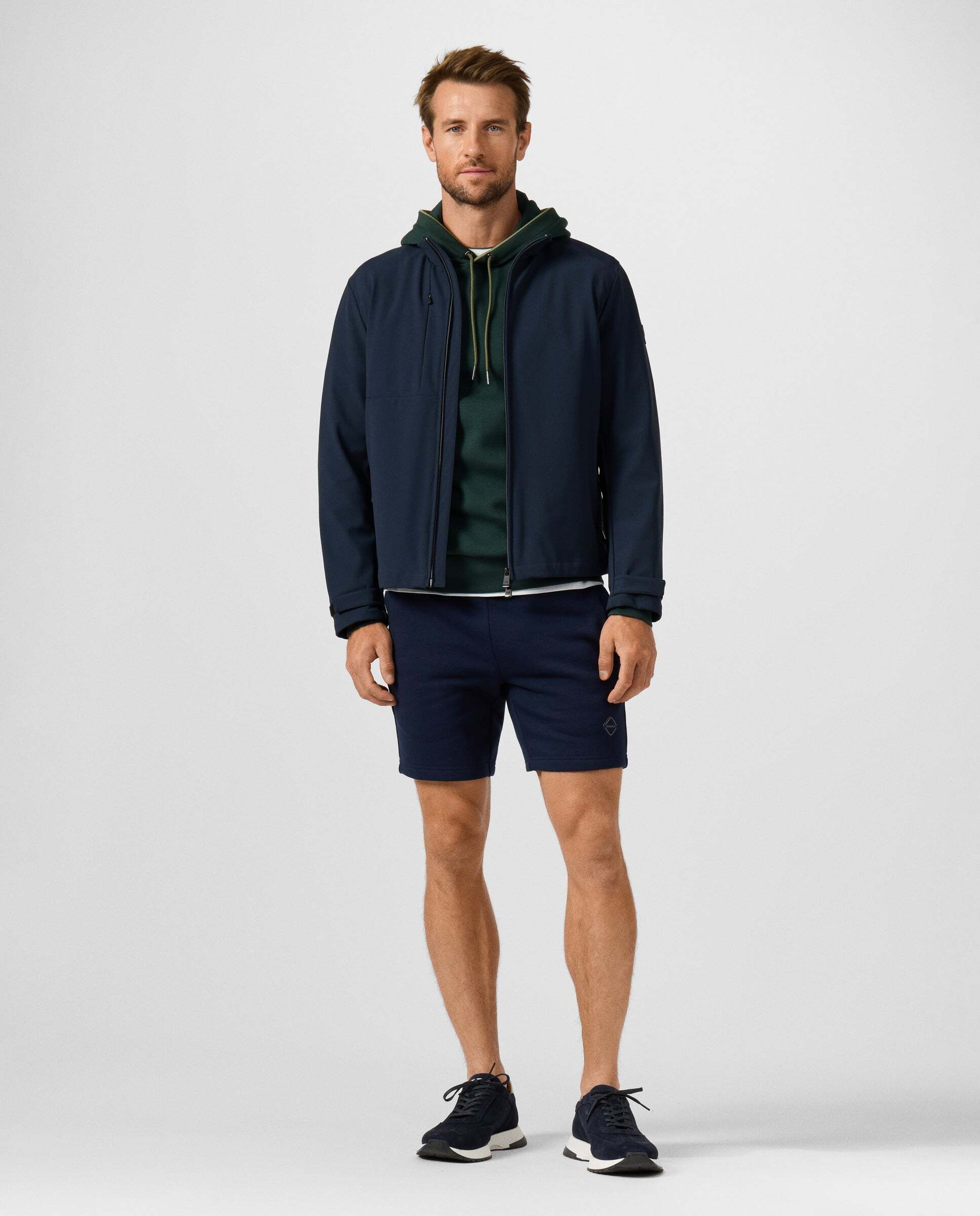 Chaqueta de hombre blouson softshell - Hackett - Azul marino Azul marino-2