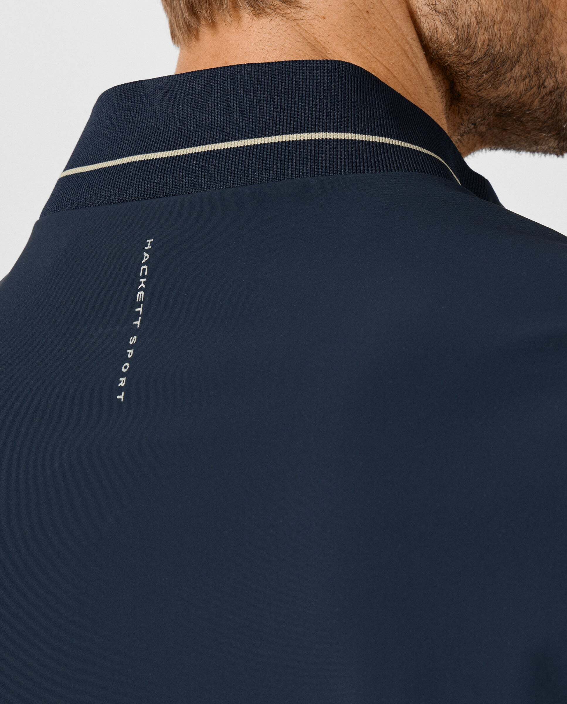 Chaqueta de hombre blouson softshell - Hackett - Azul marino Azul marino-5
