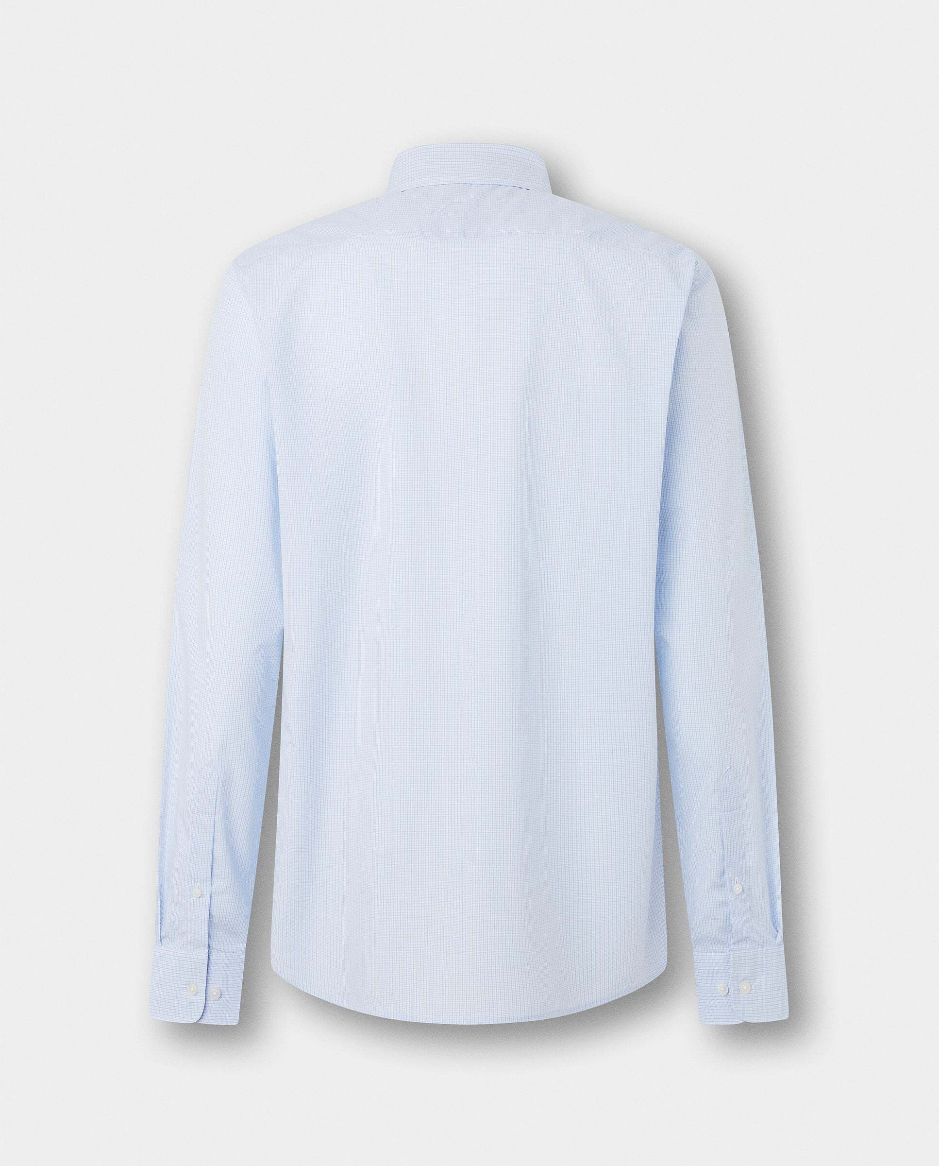 Camisa de hombre city cuadros fit clásico - Hackett - Azul Azul-6