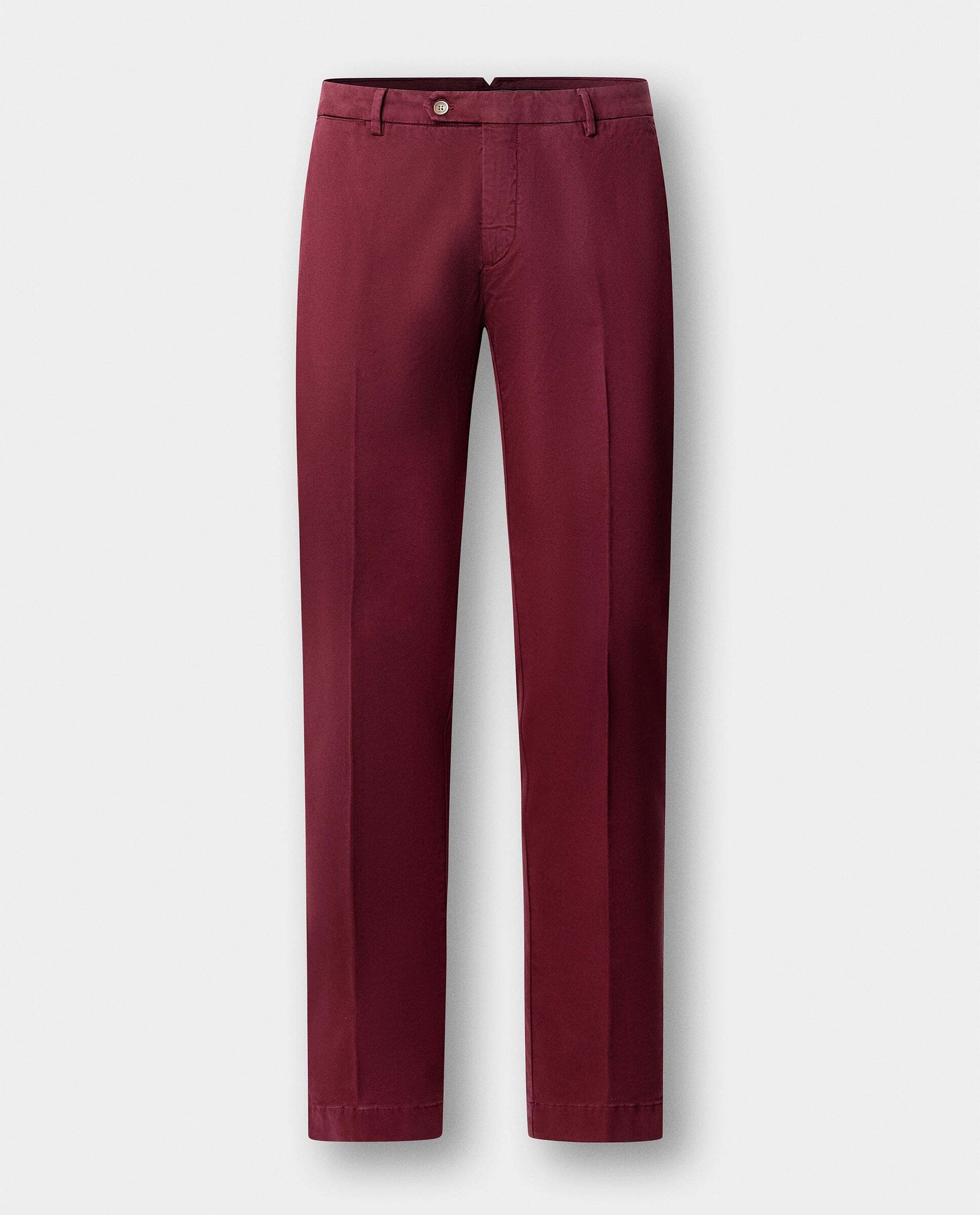 Chino kensington algodón elástico fit slim - Hackett - Rojo Rojo-7
