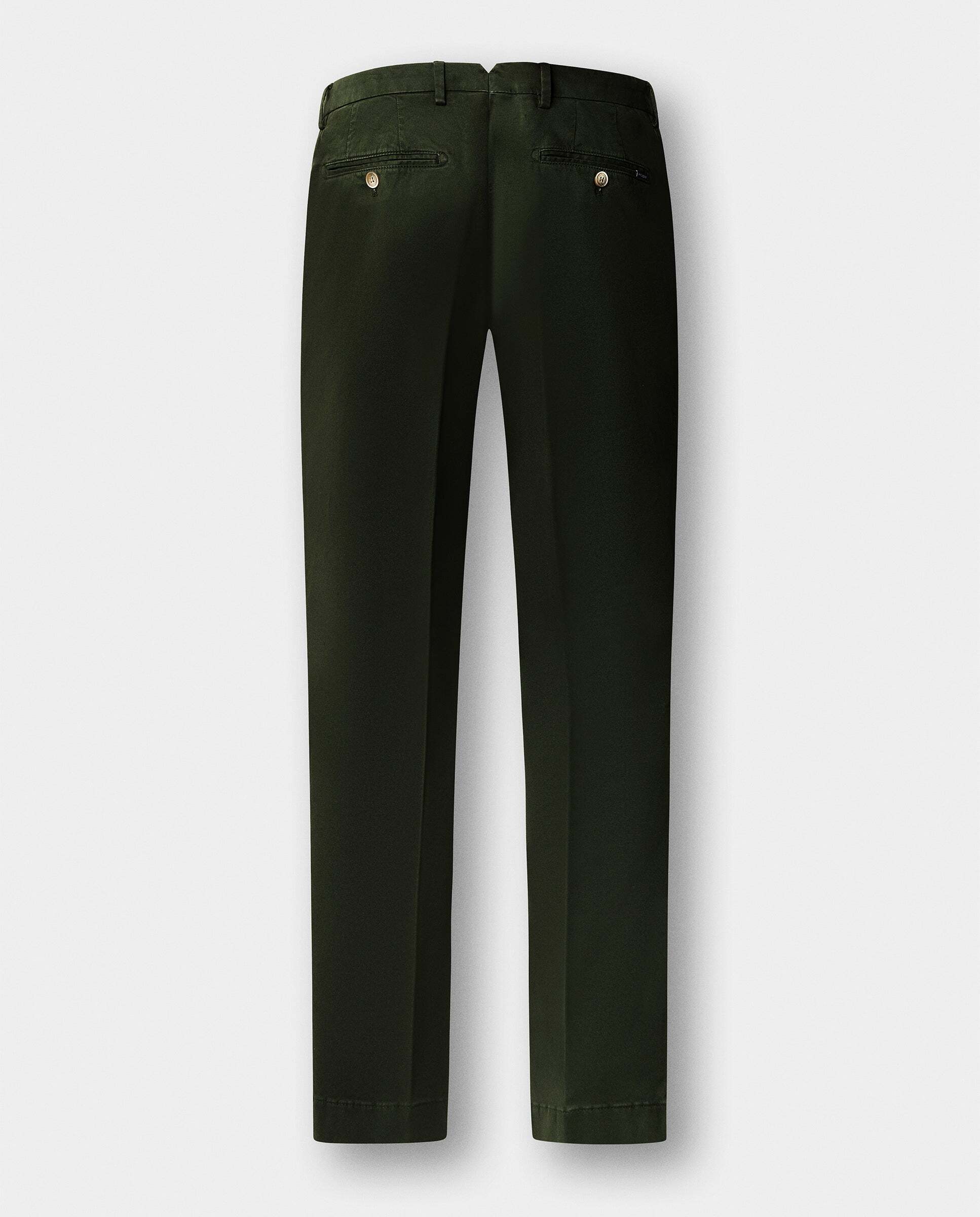 Chino kensington algodón elástico fit slim - Hackett - Verde Verde-8