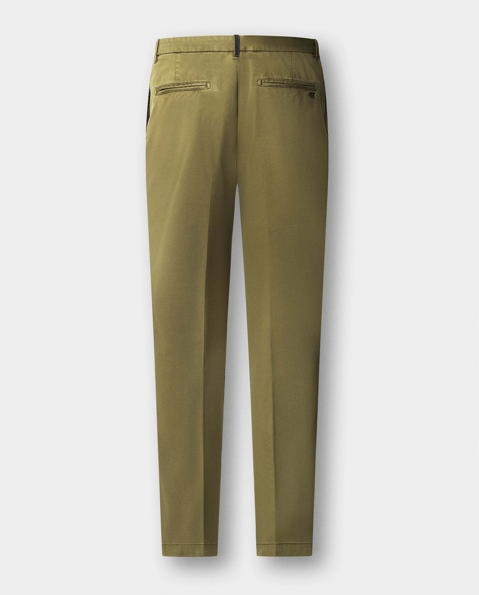 Chino de hombre kensington heritage fit slim - Hackett - Verde Verde-8