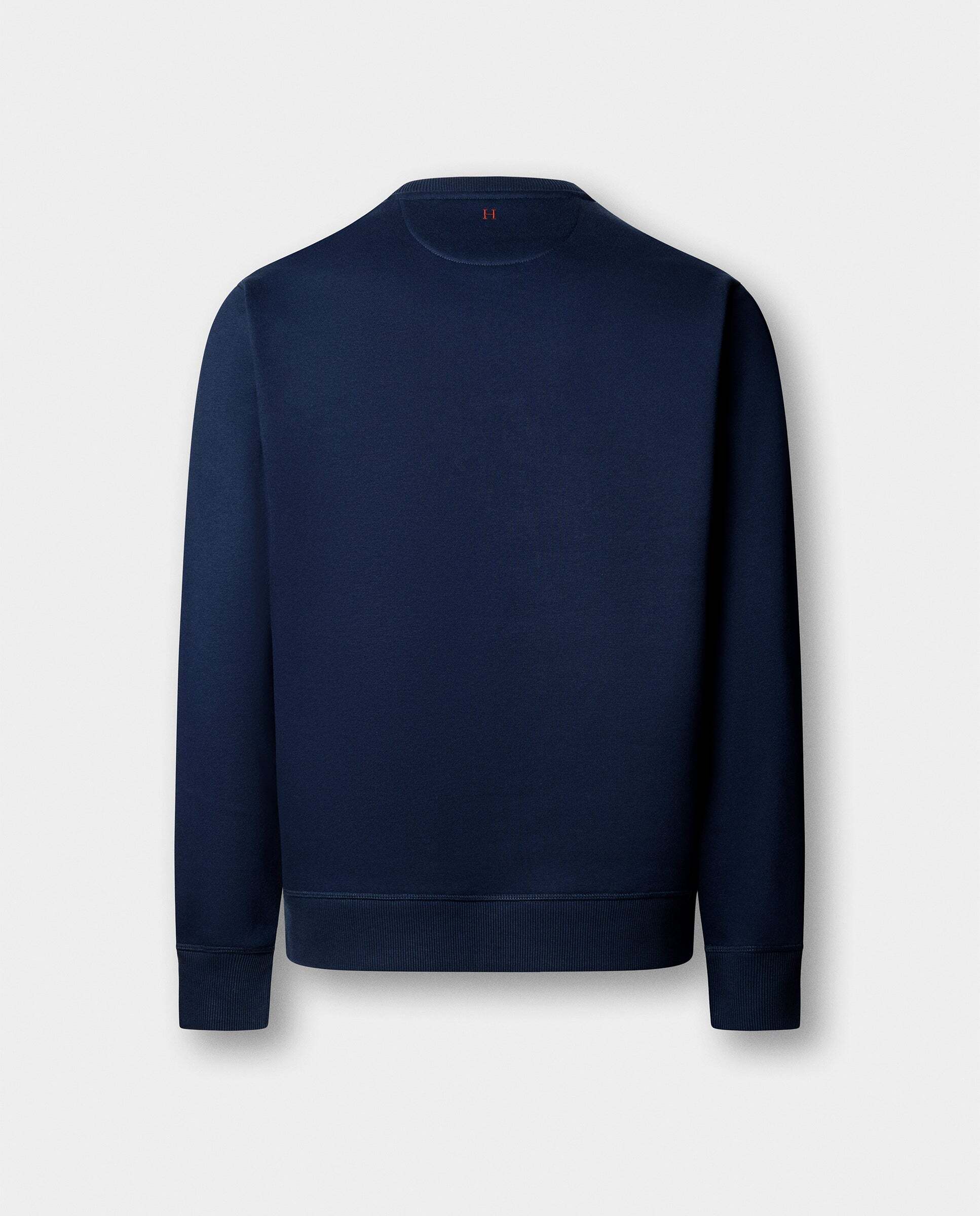 Sudadera de hombre cuello redondo harry - Hackett - Azul Azul-6
