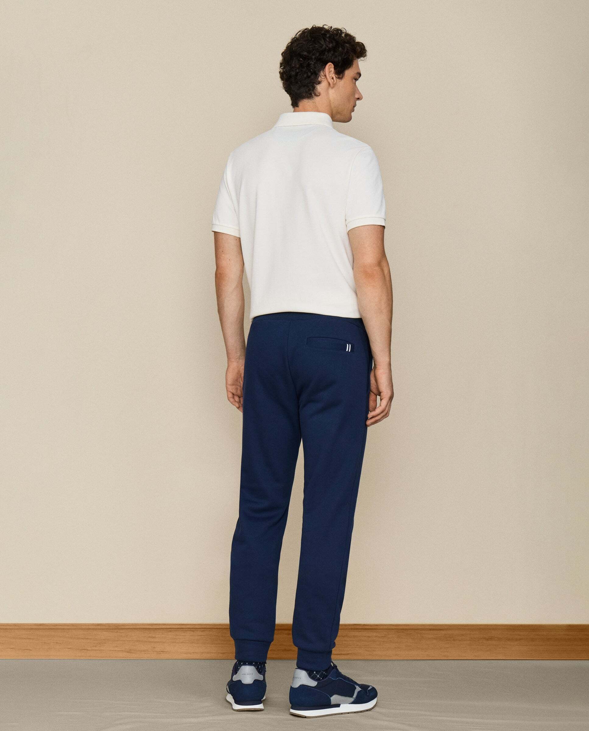 Jogger de hombre de felpa lrc flag - Hackett - Azul Azul-3