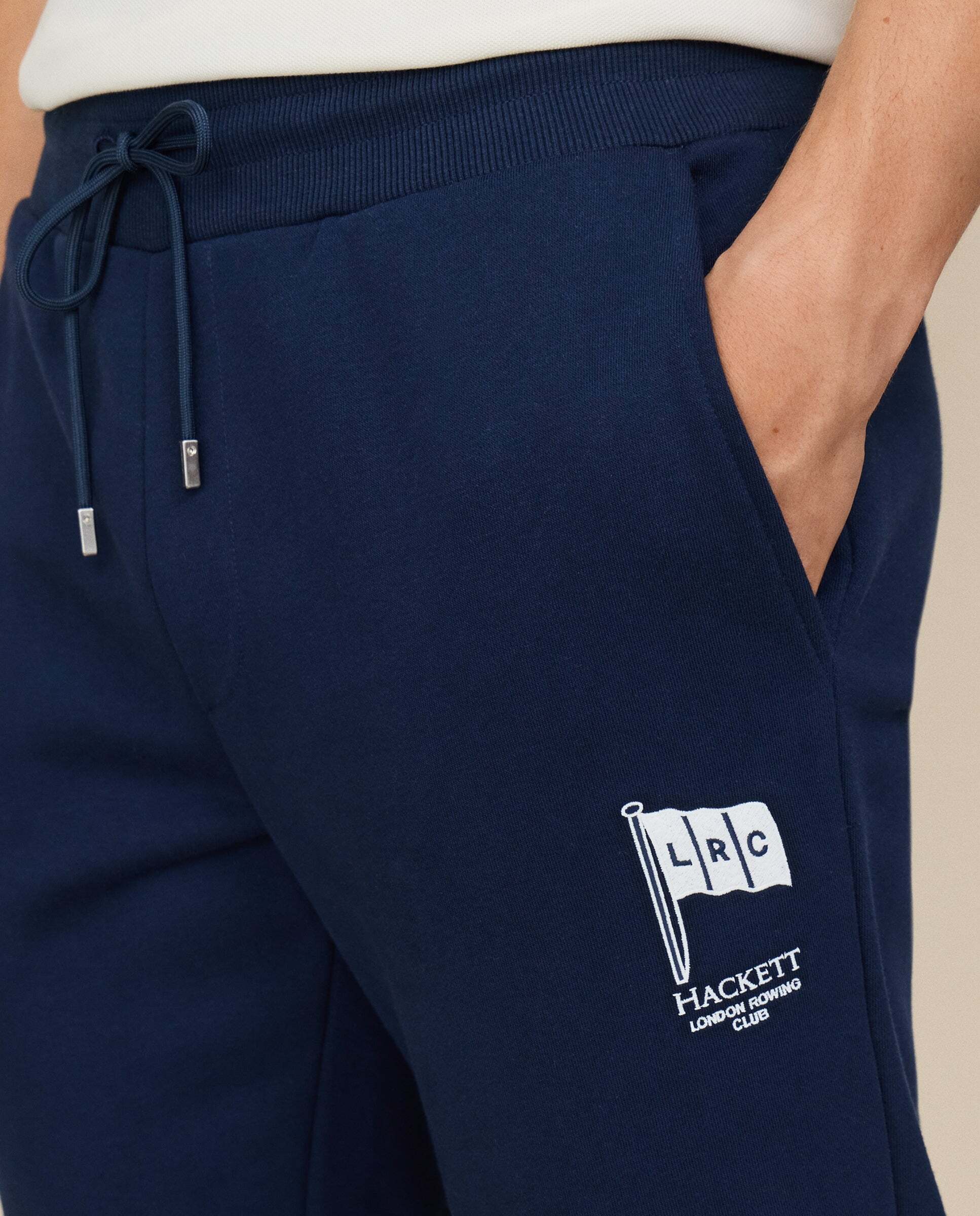 Jogger de hombre de felpa lrc flag - Hackett - Azul Azul-4