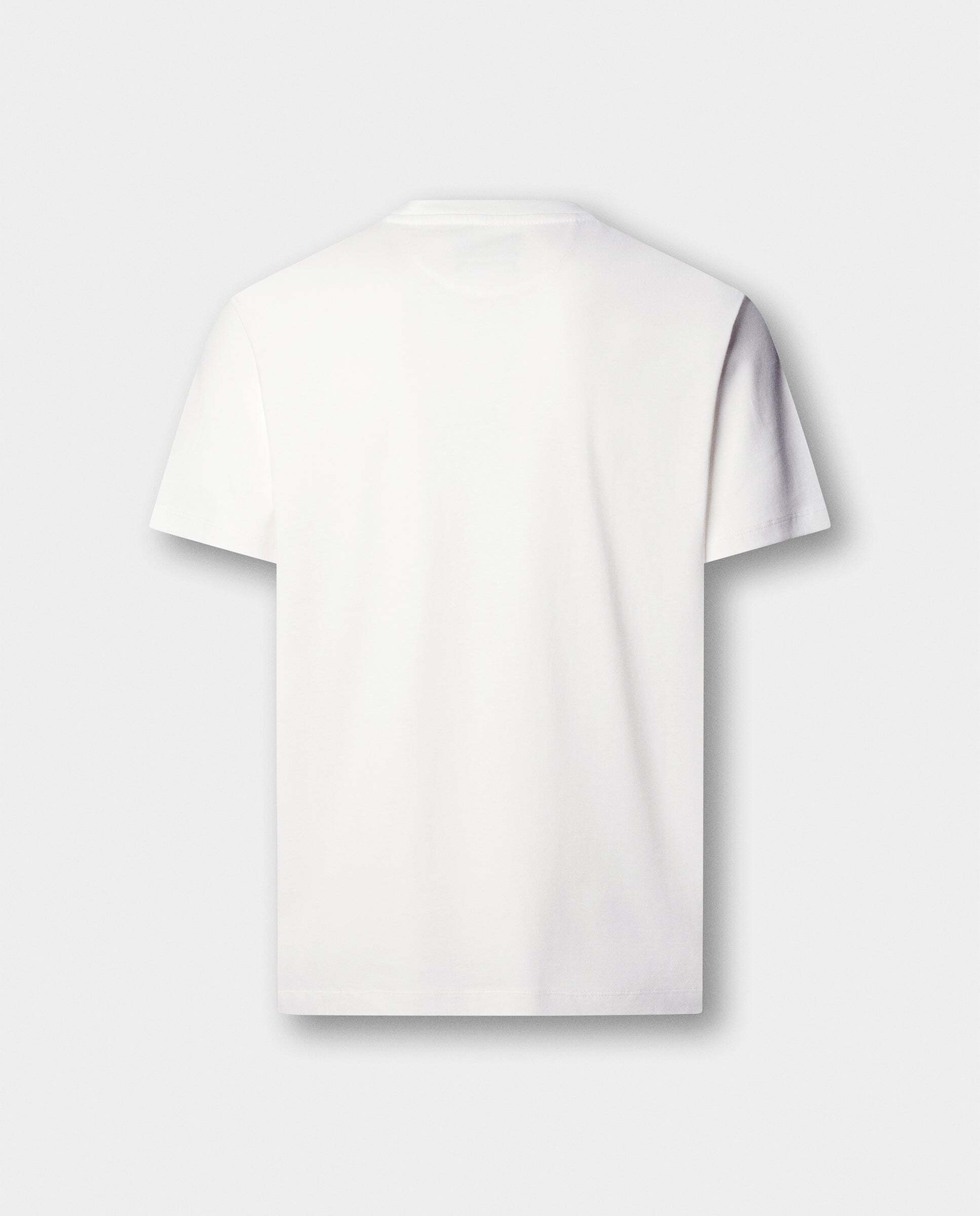 Camiseta de hombre con logo sombreado y bolsillo fit clásico - Hackett - Natural Natural-6