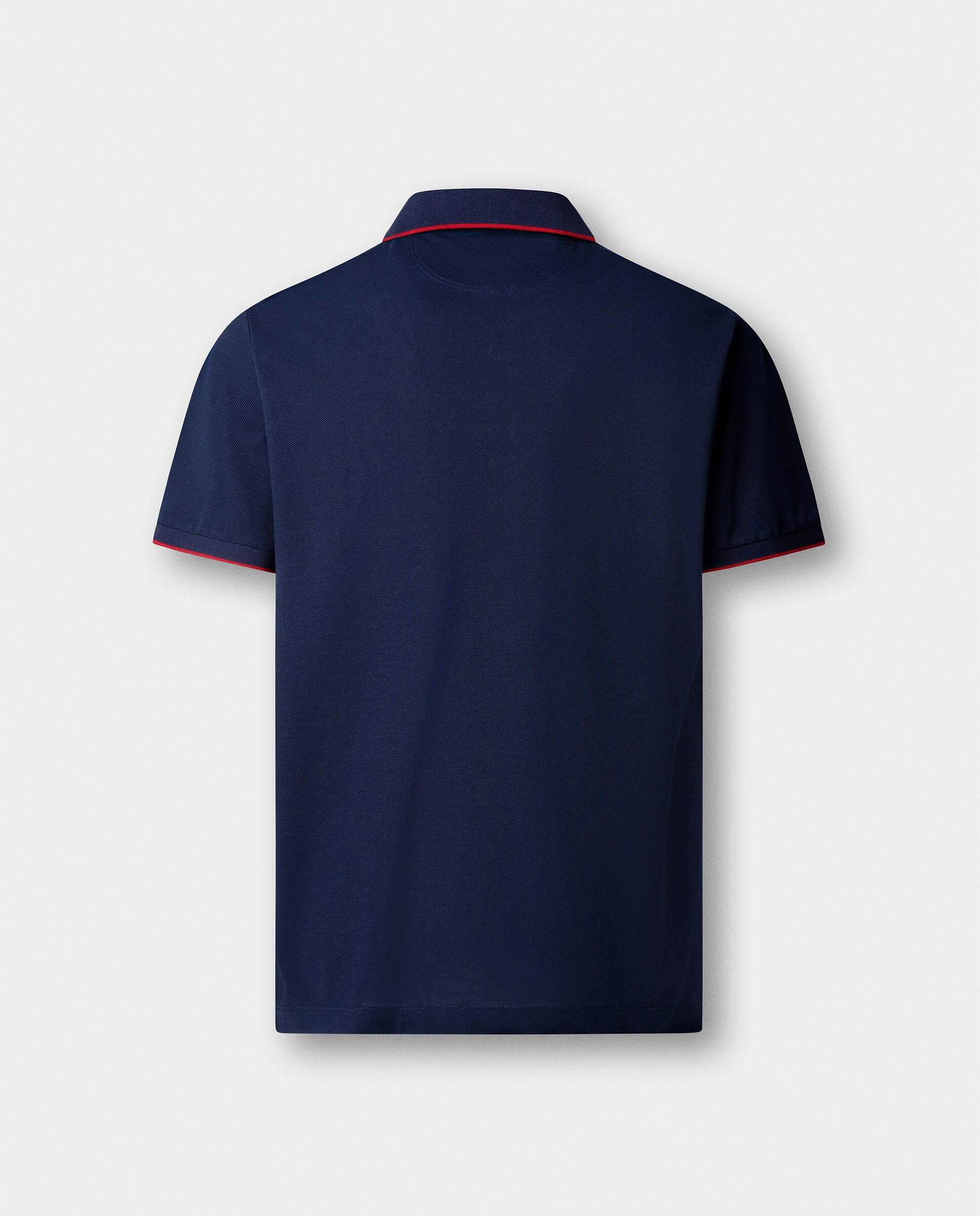 Polo de hombre manga corta fit clásico lrc - Hackett - Azul Azul-6