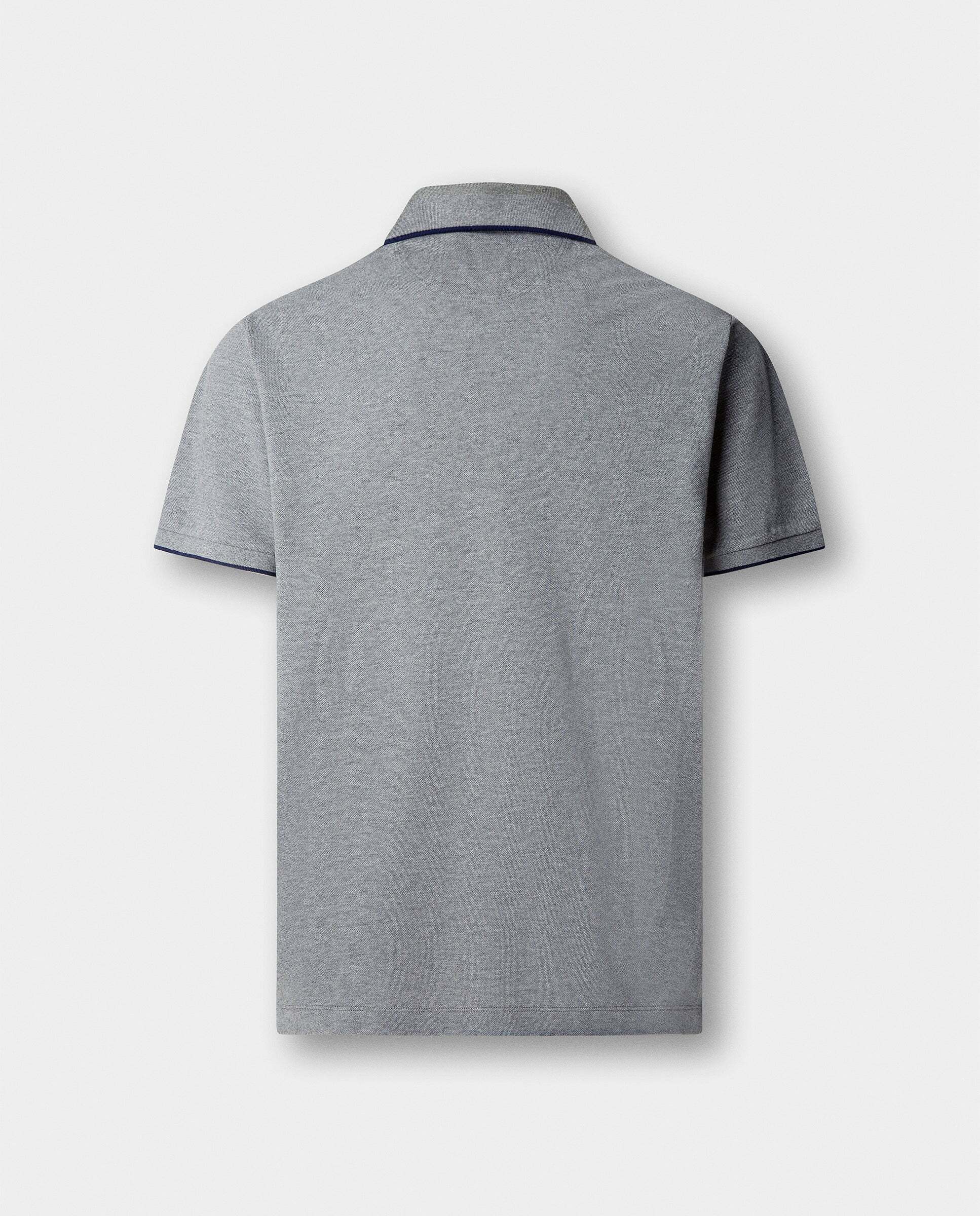 Polo de hombre manga corta fit clásico lrc - Hackett - Gris Gris-6