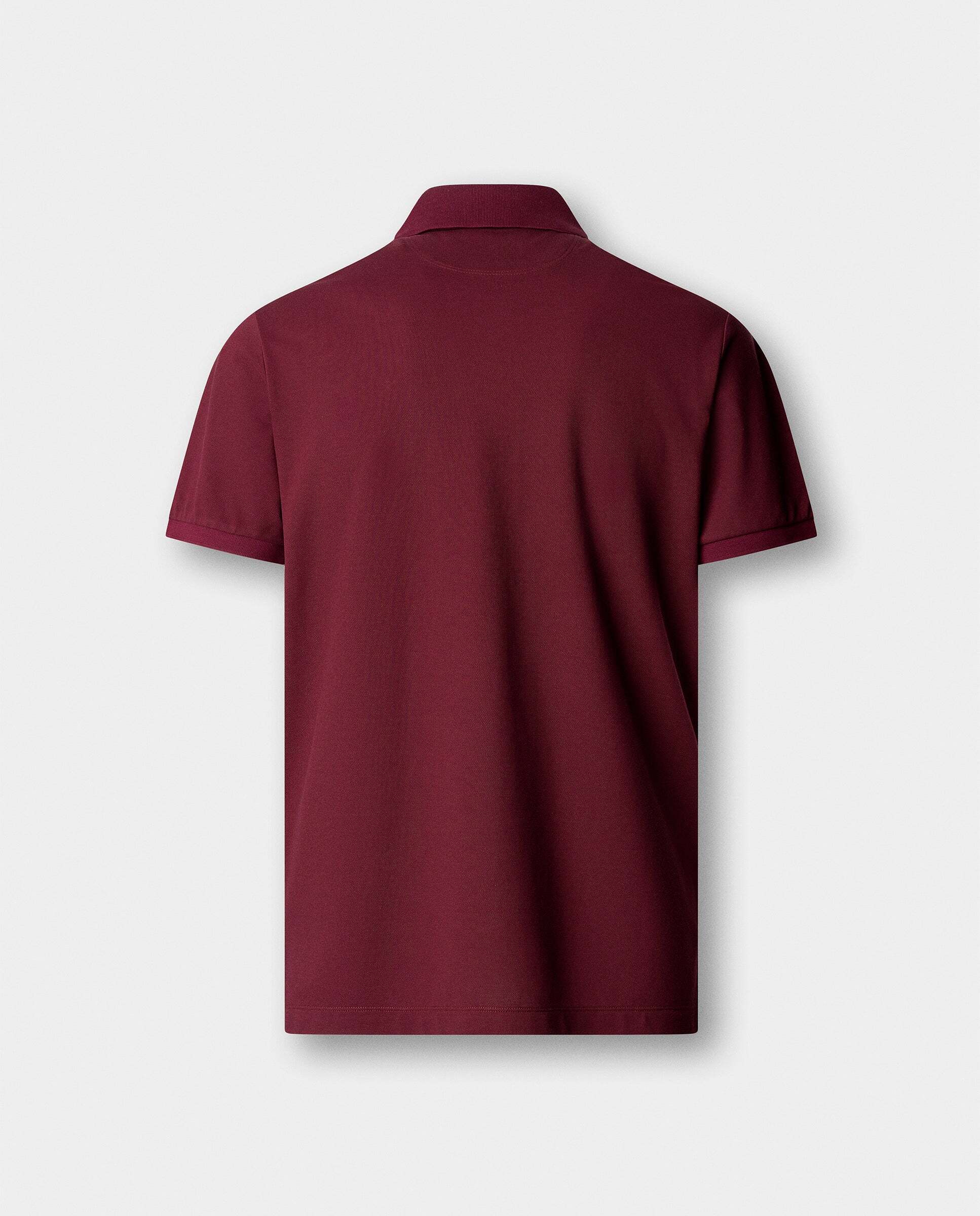 Polo de hombre manga corta con logo fit slim - Hackett - Rojo Rojo-6