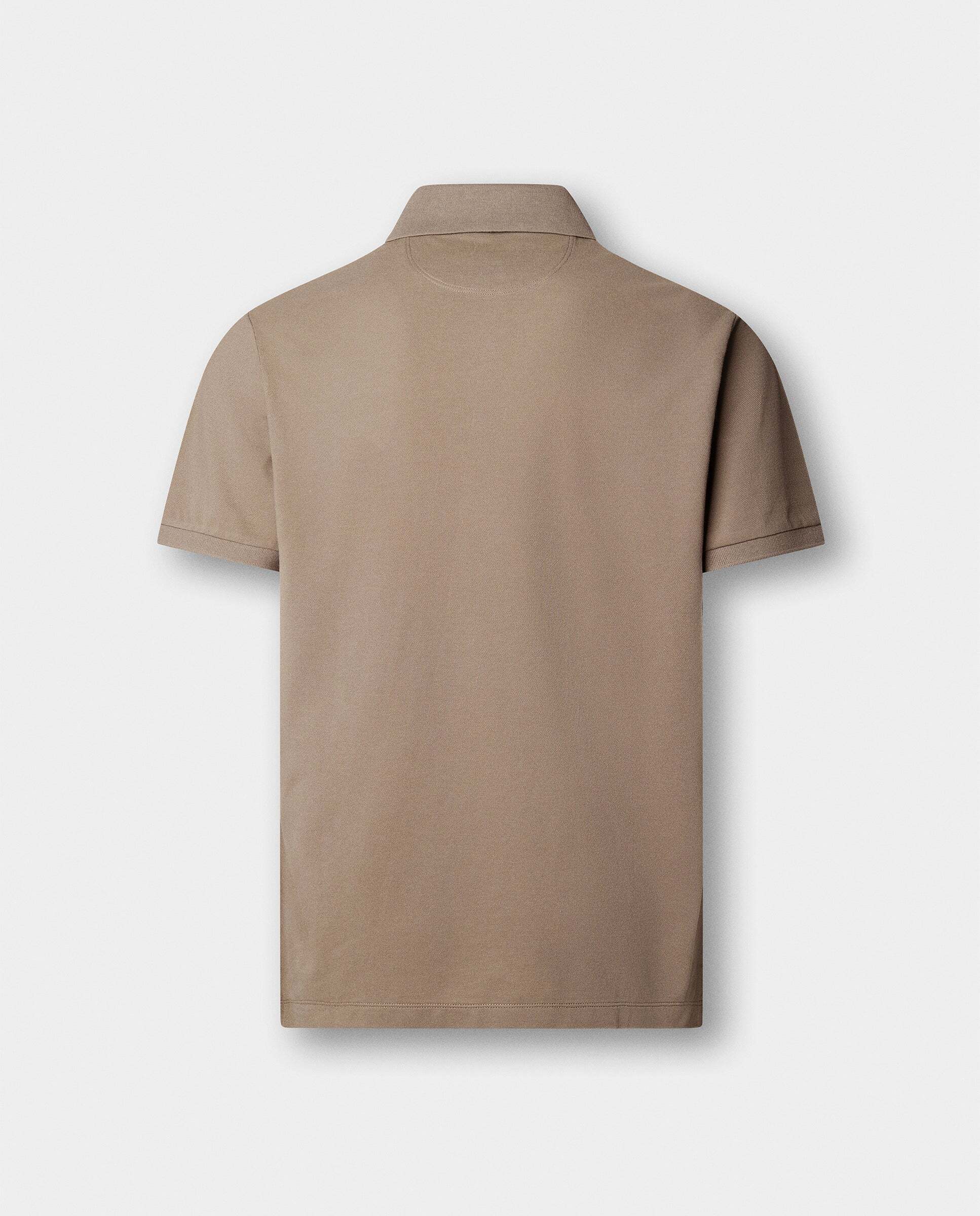 Polo de hombre manga corta con logo fit slim - Hackett - Natural Natural-6