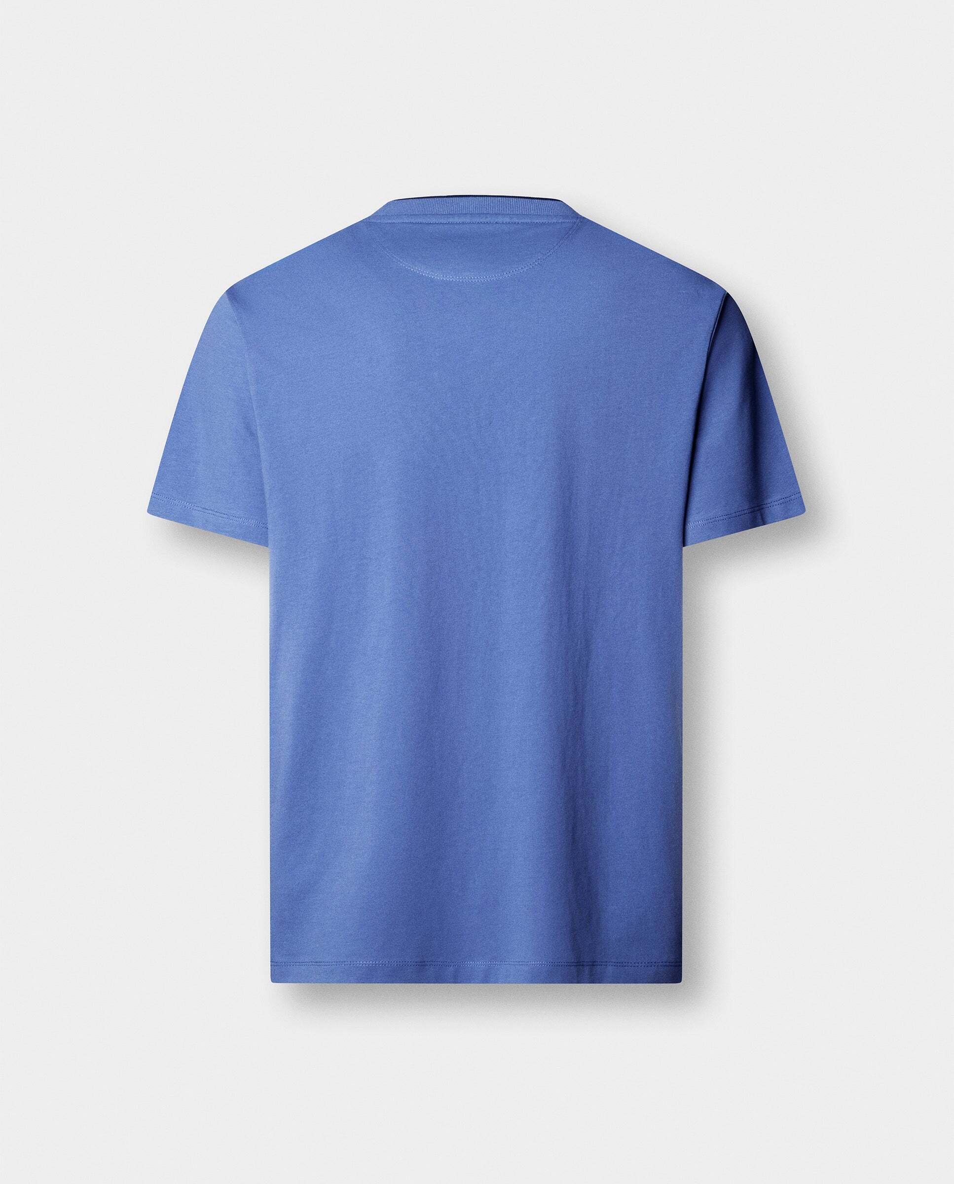 Camiseta de hombre logo h fit clásico - Hackett - Añil Añil-6