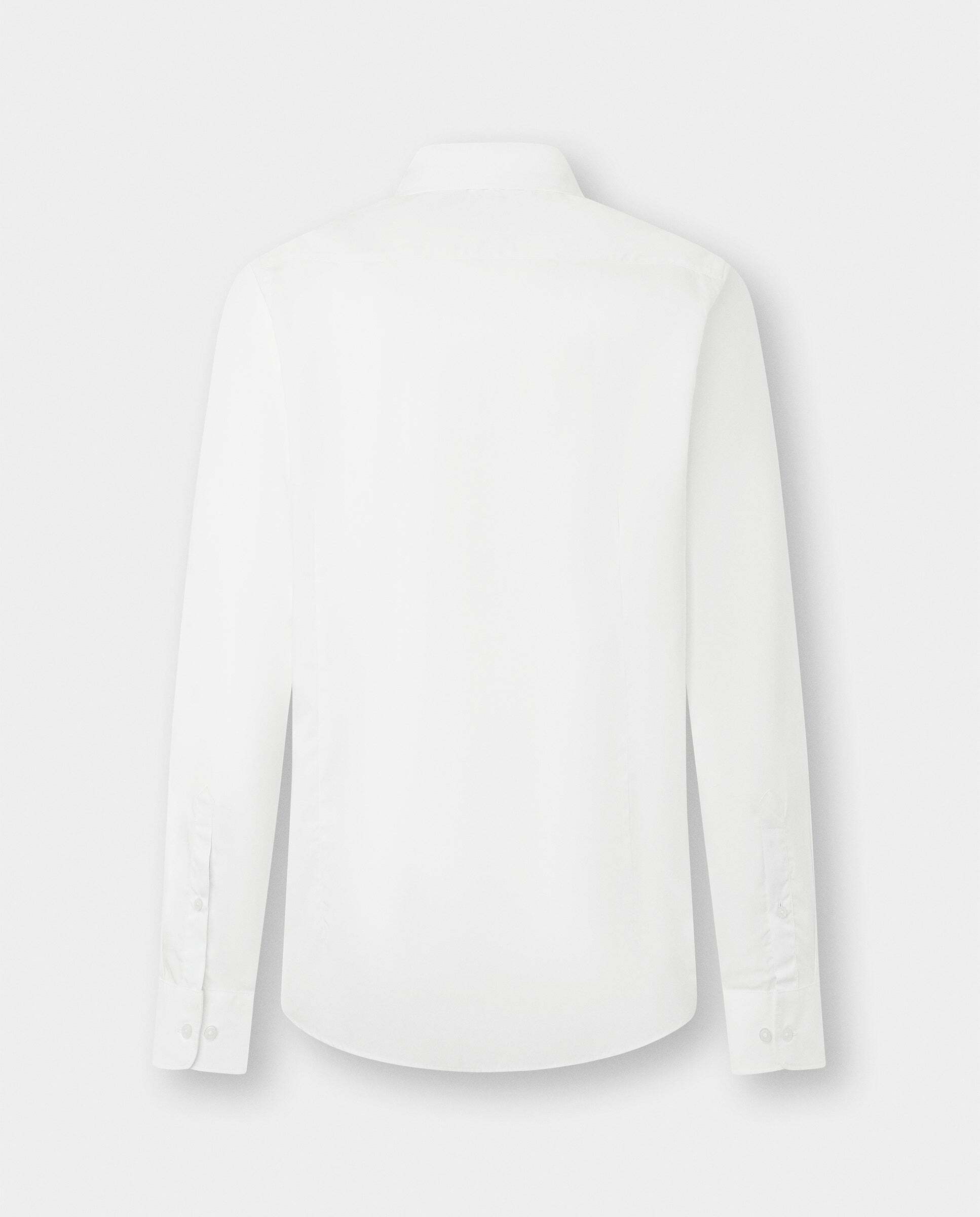 Camisa de hombre city lisa end-on-end fit tailored - Hackett - Blanco Blanco-6
