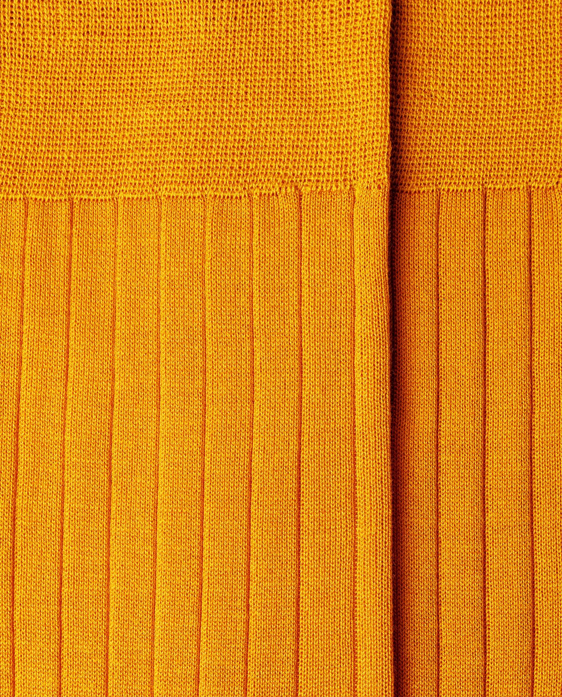 Calcetines cortos de algodón mercerizado - Hackett - Amarillo Amarillo-4