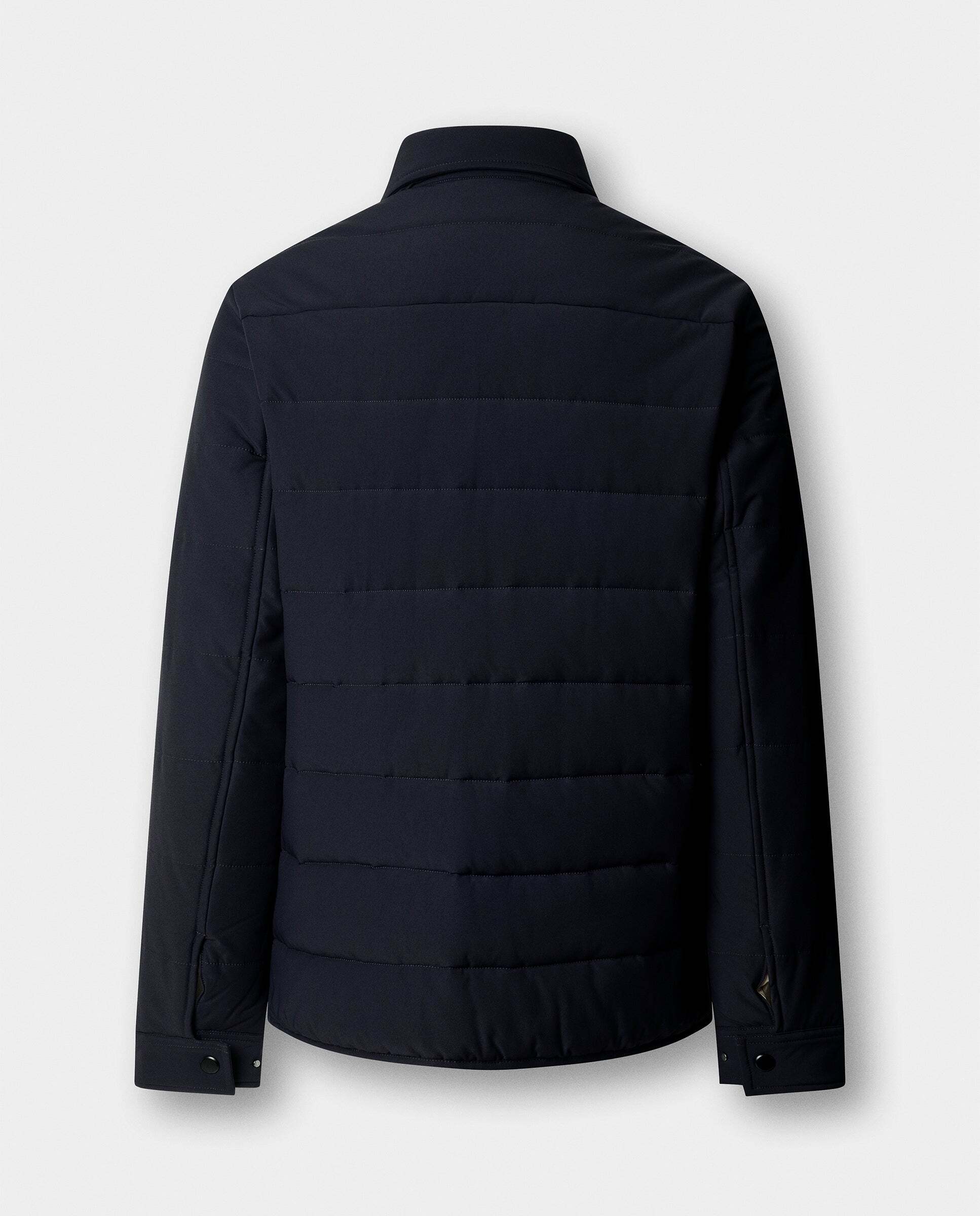 Chaqueta de hombre con camisa acolchada city - Hackett - Azul marino Azul marino-7