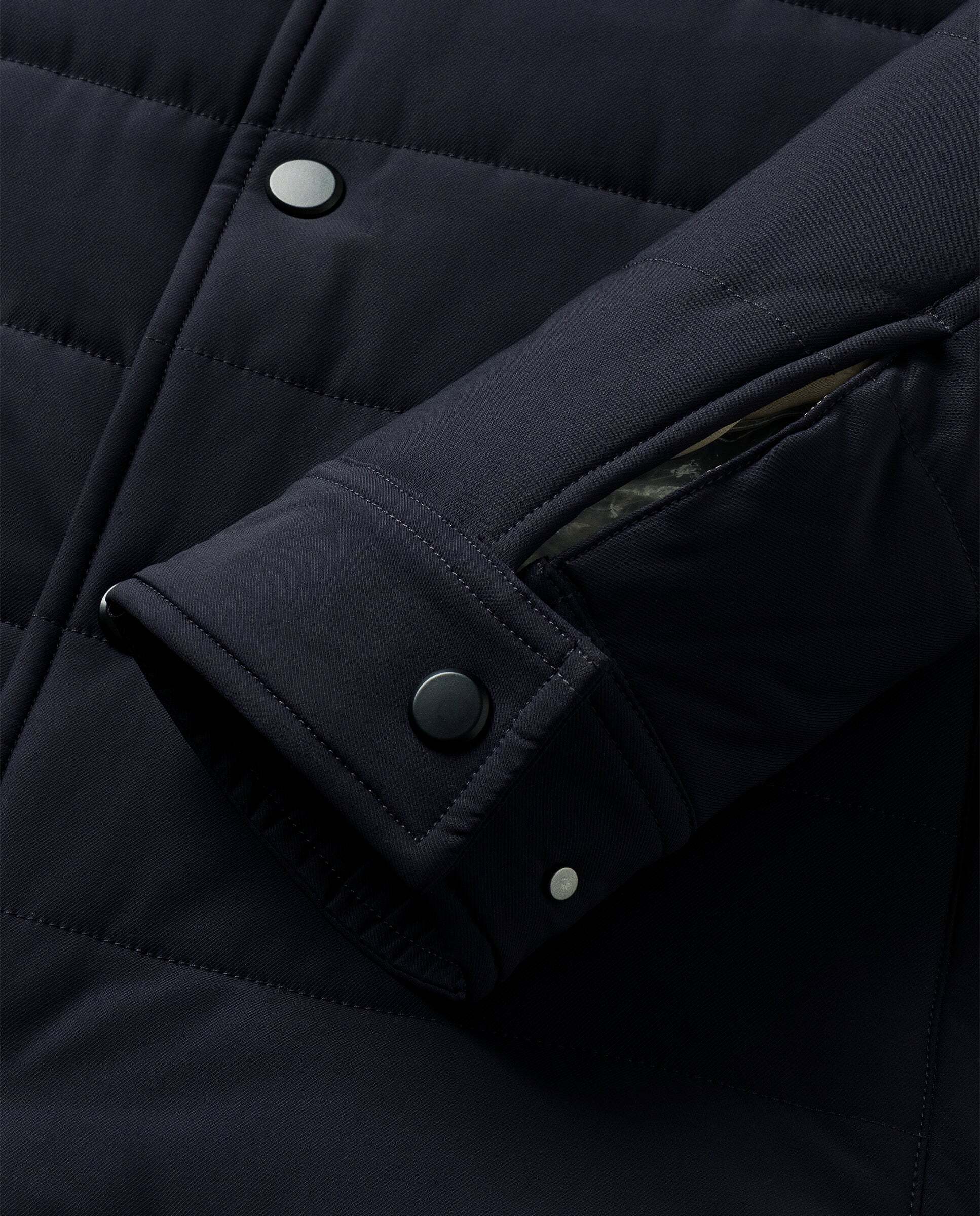 Chaqueta de hombre con camisa acolchada city - Hackett - Azul marino Azul marino-5