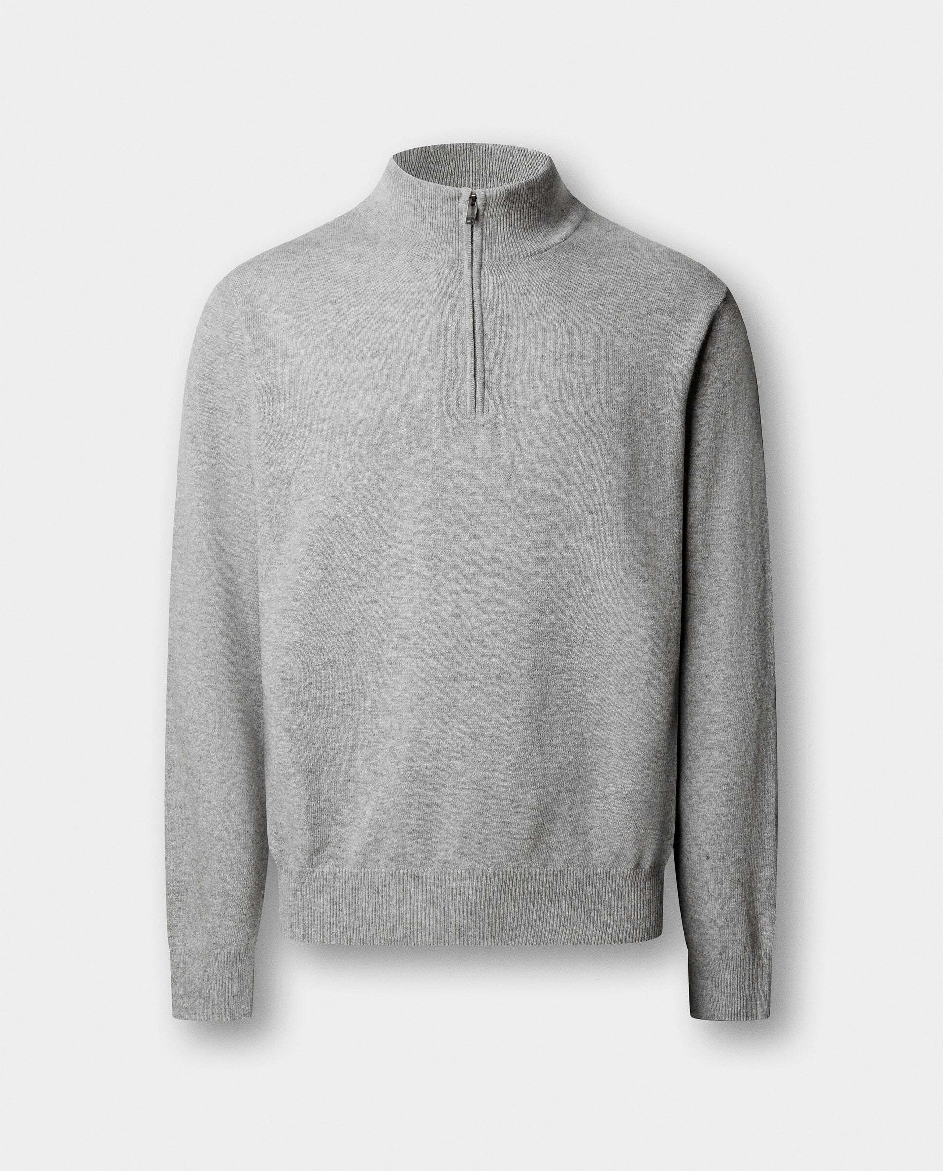 Jersey cashmere lana merino con cremallera - Hackett - Natural Natural-7