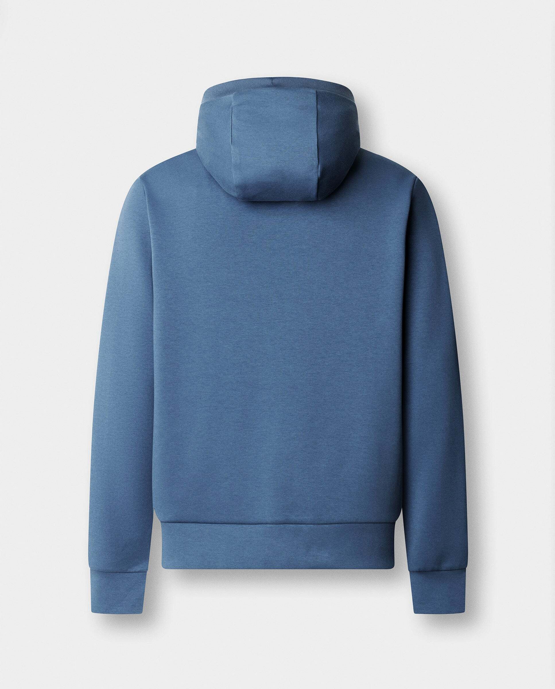 Sudadera de hombre con capucha y logo - Hackett - Añil Añil-6