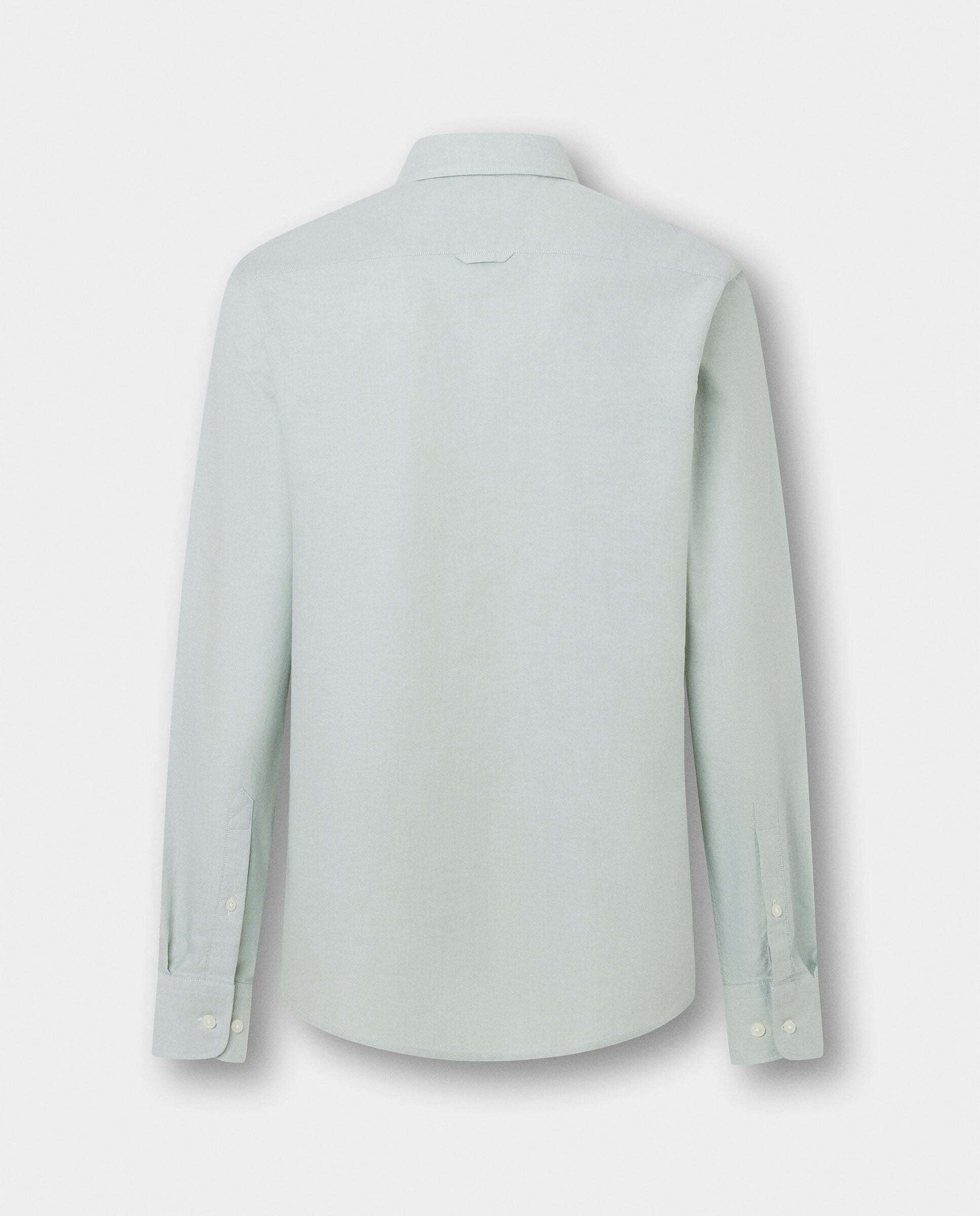 Camisa de hombre oxford lisa fit clásico - Hackett - Verde Verde-8