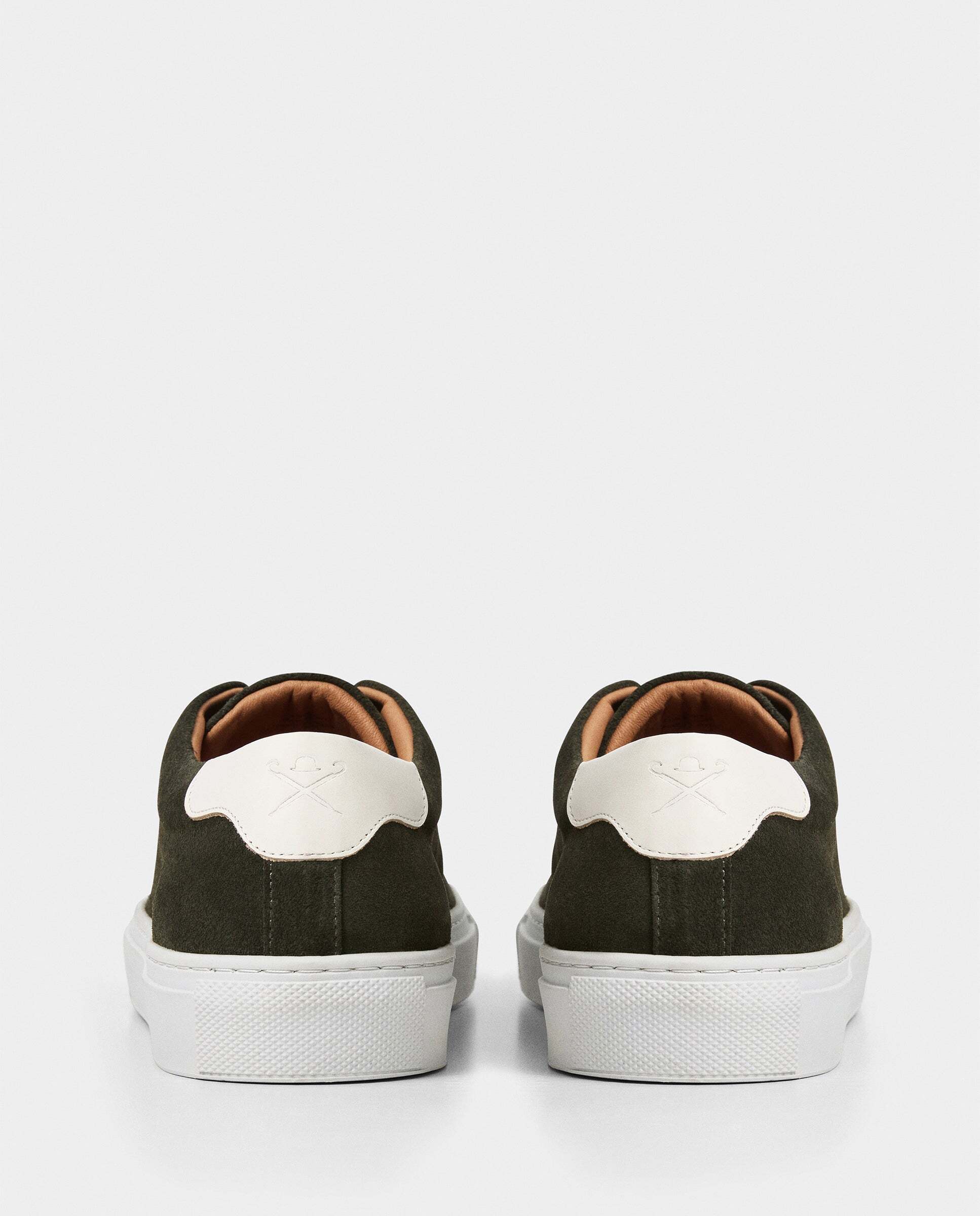 Zapatillas de ante idol - Hackett - Kaki Verde oscuro-4