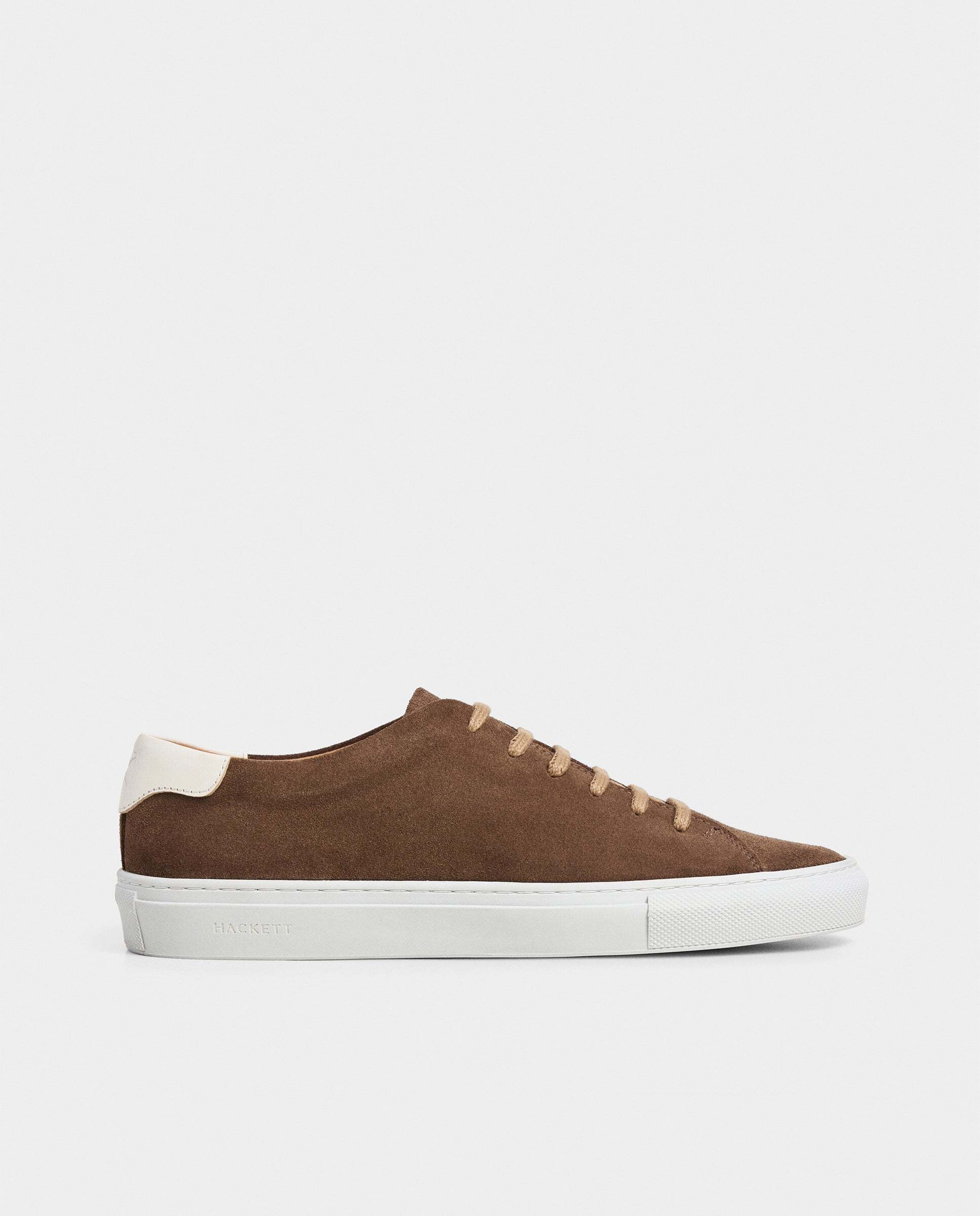 Zapatillas de ante idol - Hackett - Marrón Marrón-1