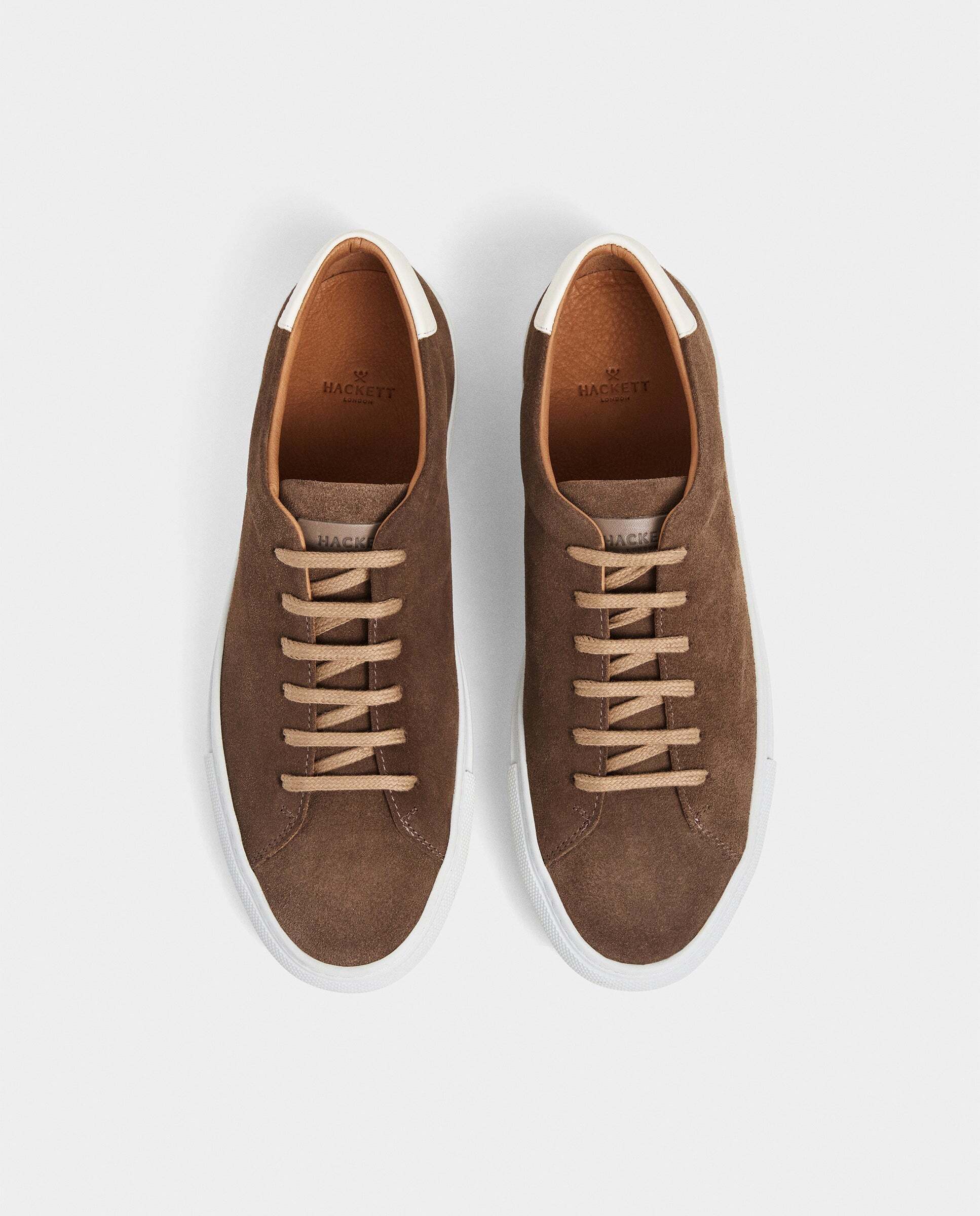 Zapatillas de ante idol - Hackett - Marrón Marrón-3