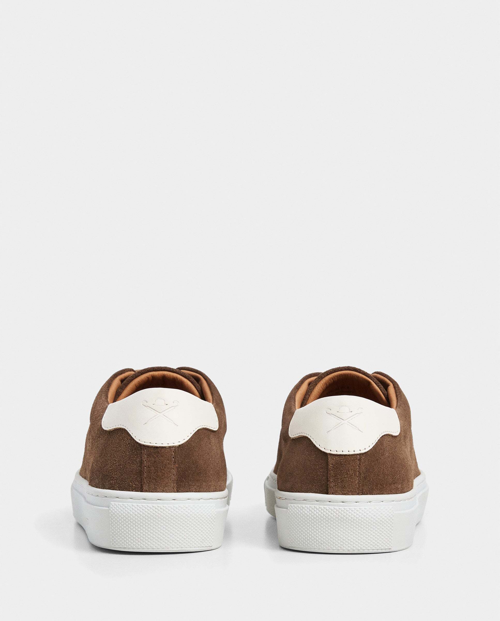 Zapatillas de ante idol - Hackett - Marrón Marrón-4