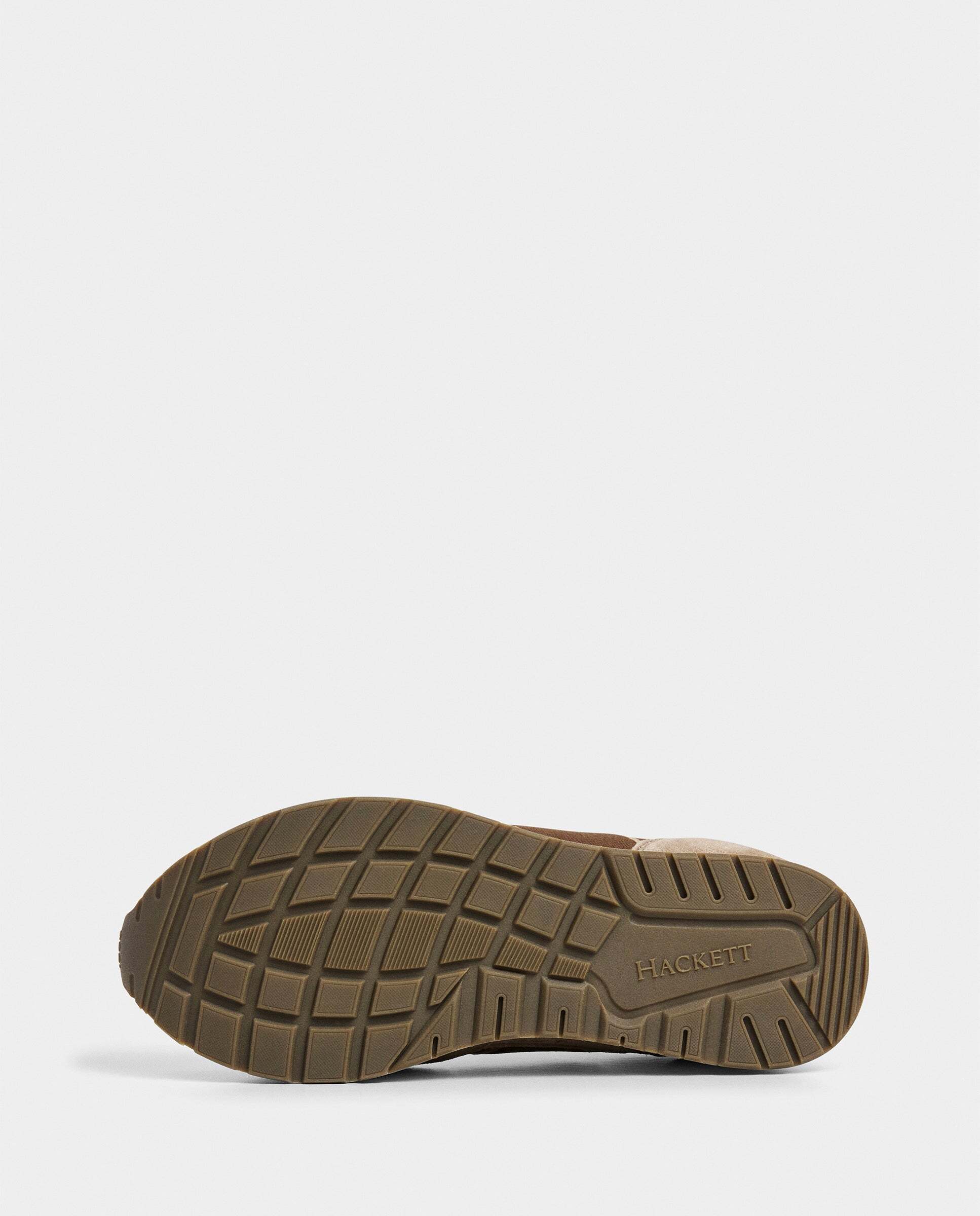 Zapatillas deportivas de hombre Kenston Symbol estilo running - Hackett - Nuez Nuez-6
