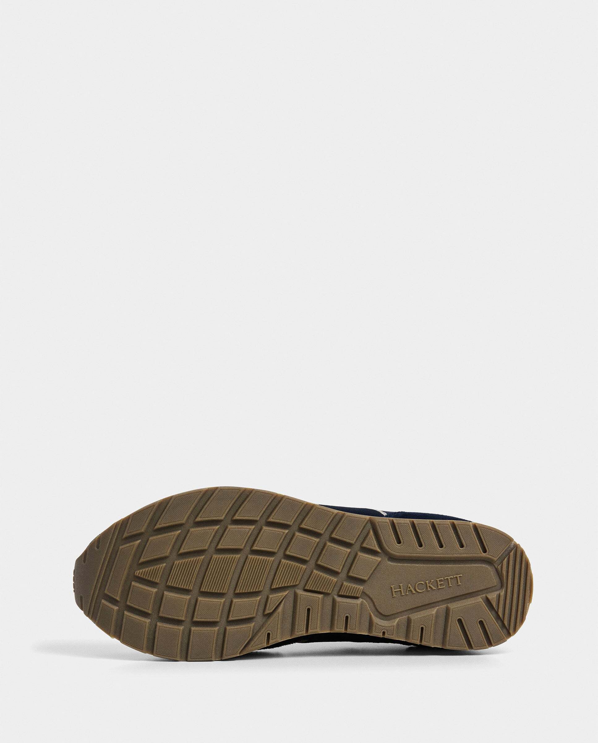 Zapatillas deportivas de hombre Kenston Symbol estilo running - Hackett - Marrón oscuro Marrón oscuro-6