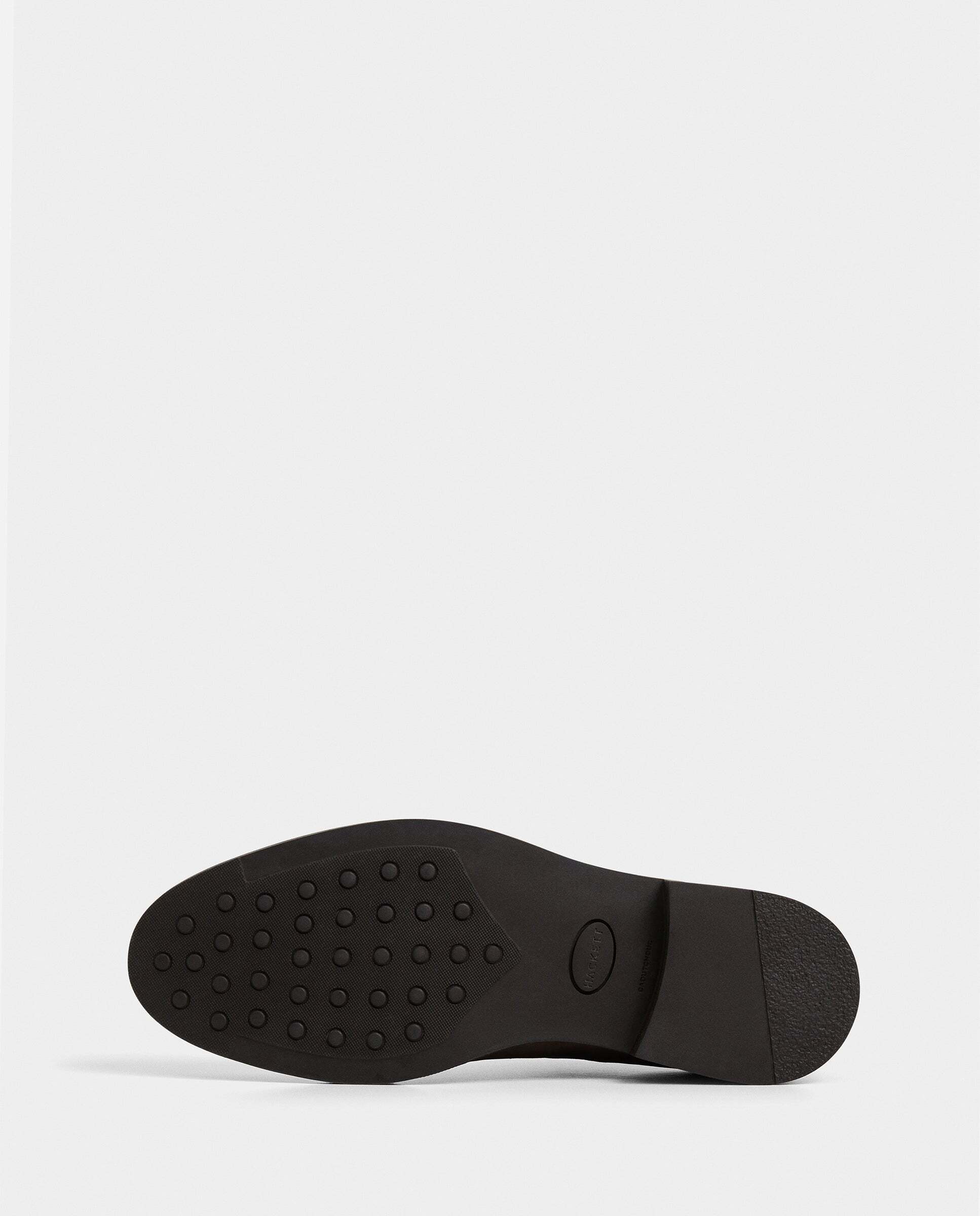 Zapatos derby de nobuk hampton - Hackett - Marrón oscuro Marrón oscuro-6