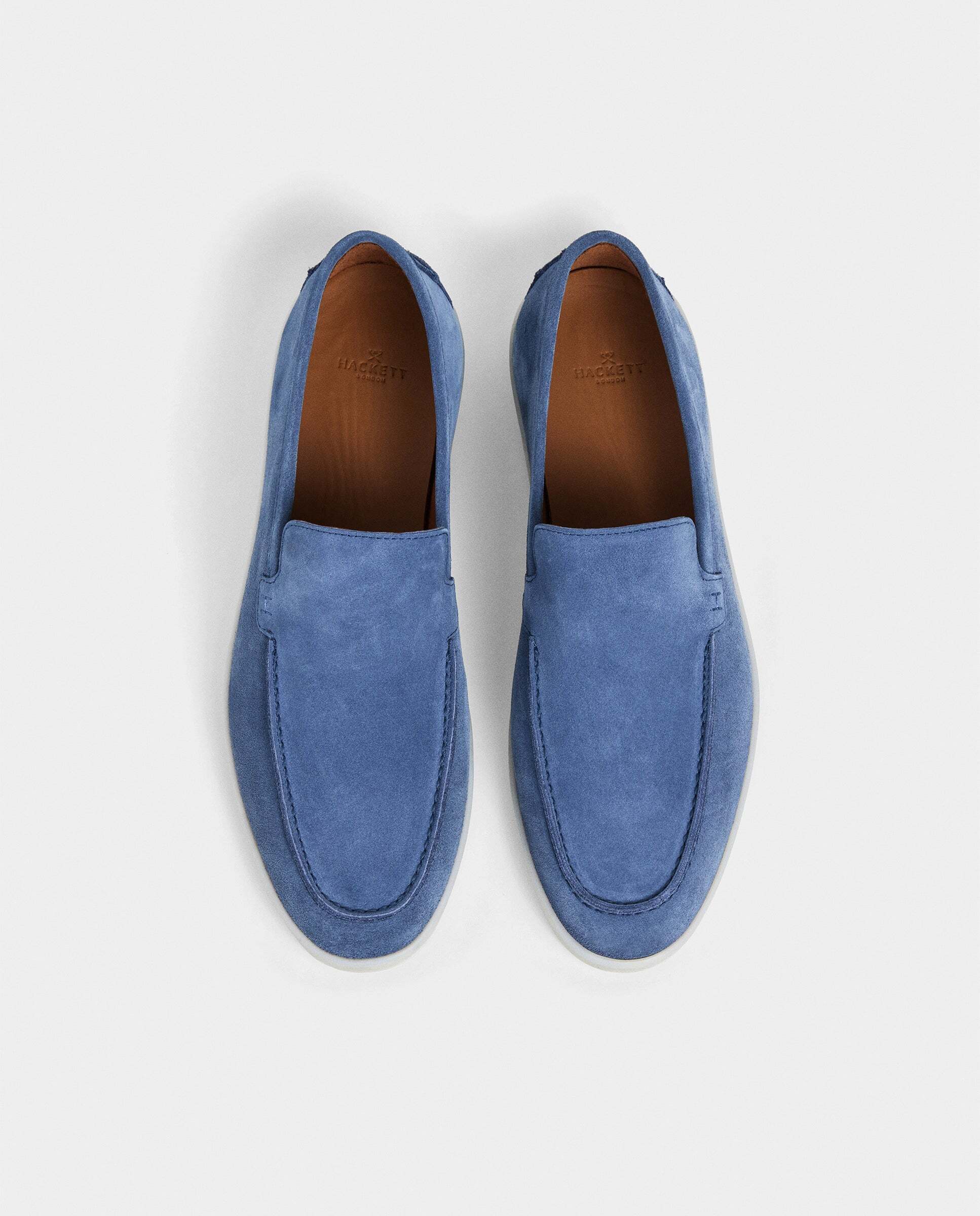 Imagen 3 de Mocasines de ante martins - Hackett - Azul Azul