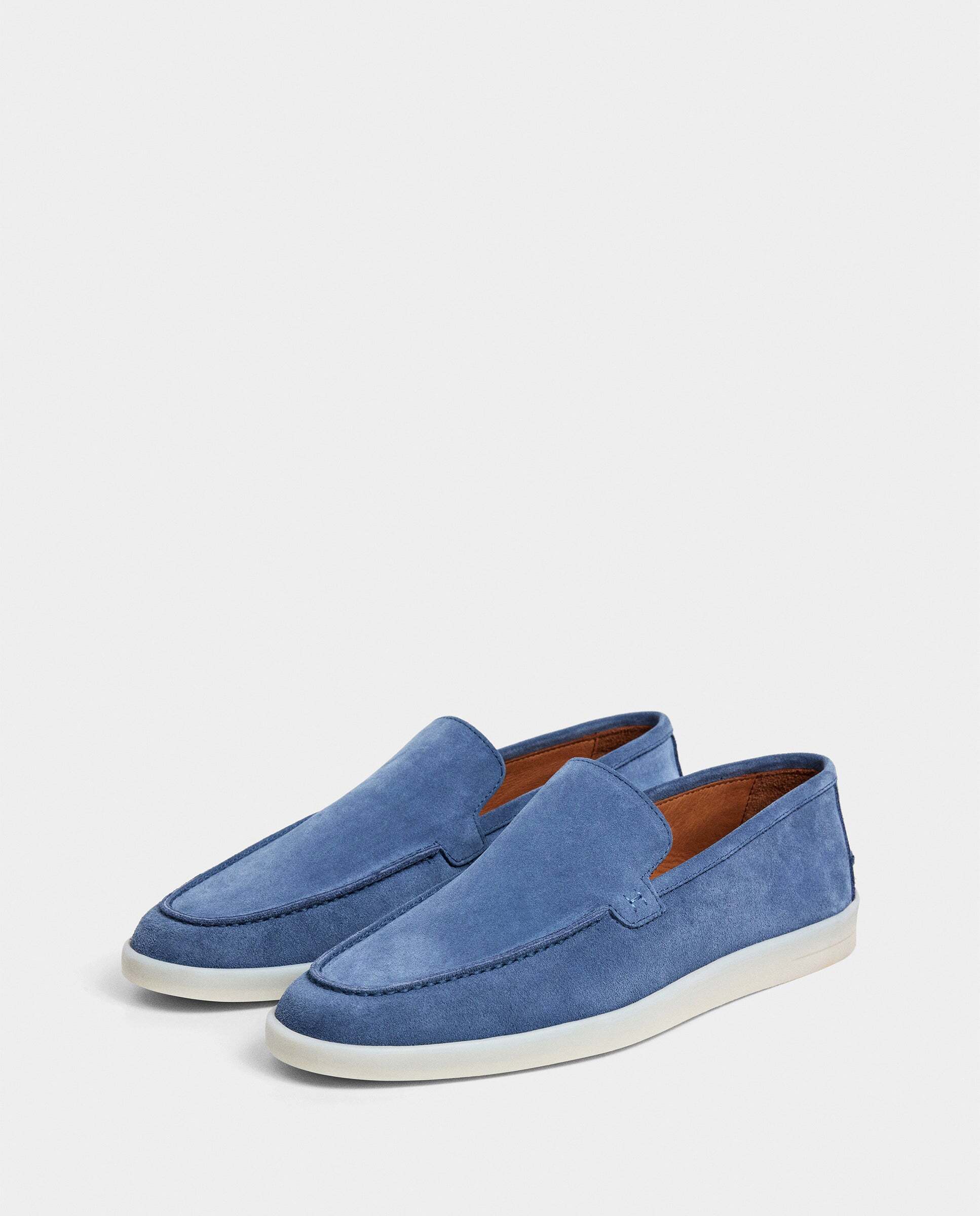 Imagen 2 de Mocasines de ante martins - Hackett - Azul Azul