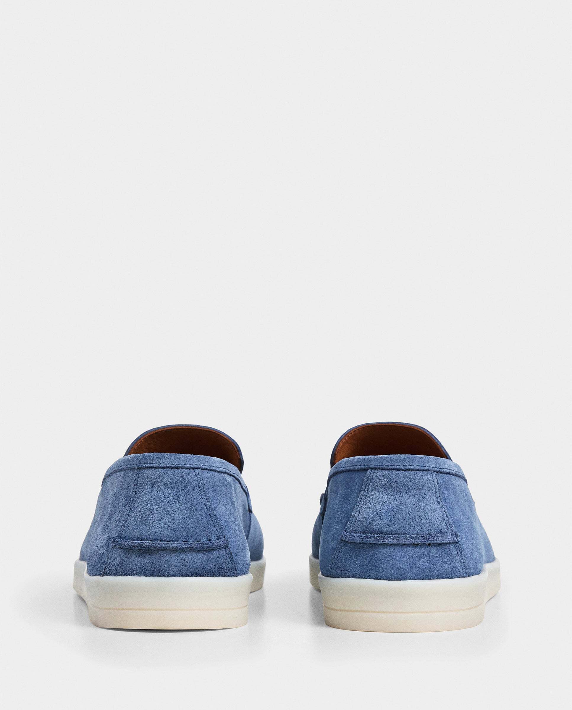 Imagen 4 de Mocasines de ante martins - Hackett - Azul Azul