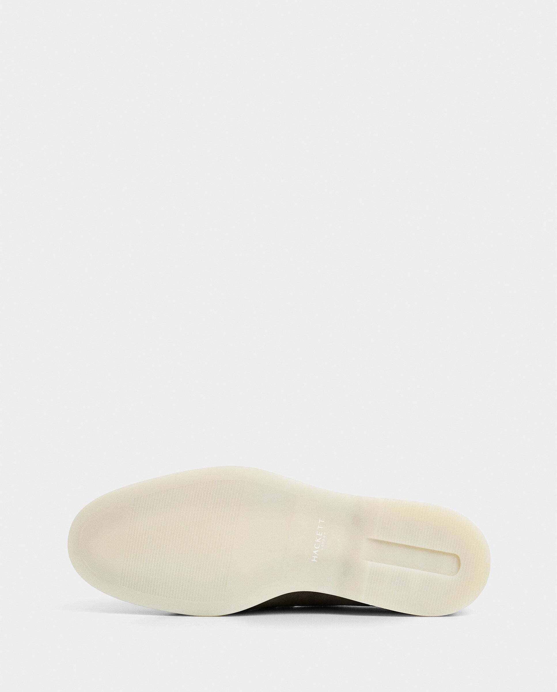 Mocasines de ante de hombre con suela de goma - Hackett - Marrón oscuro Marrón oscuro-6