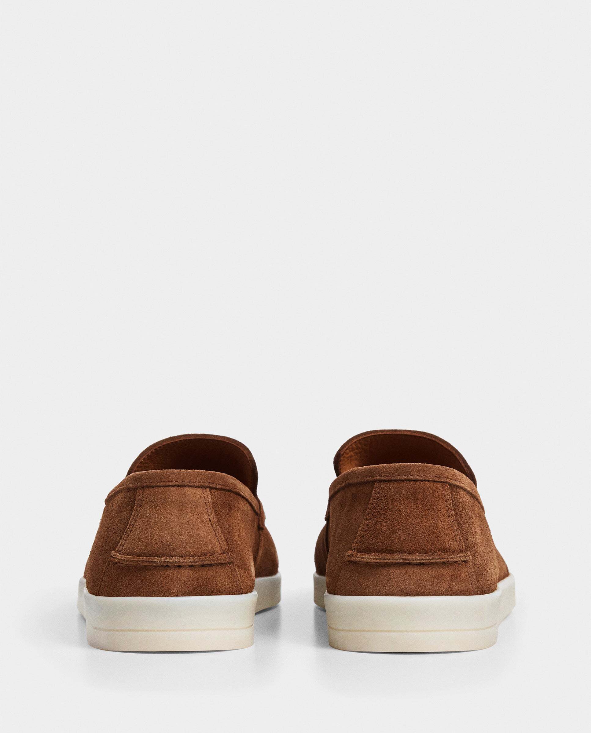 Imagen 4 de Mocasines de ante martins - Hackett - Naranja Naranja