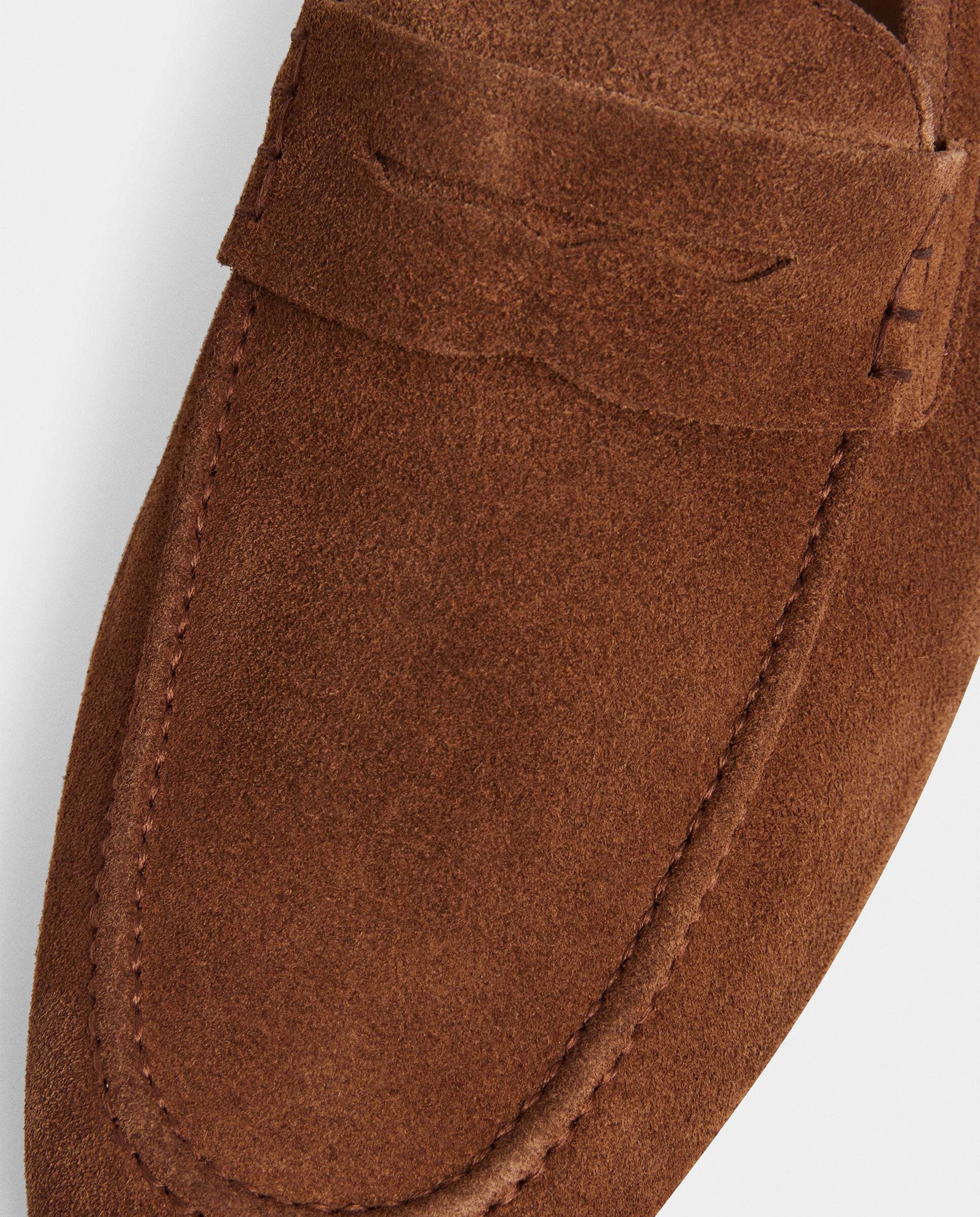 Imagen 5 de Mocasines de ante con tira en empeine regal - Hackett - Naranja Naranja