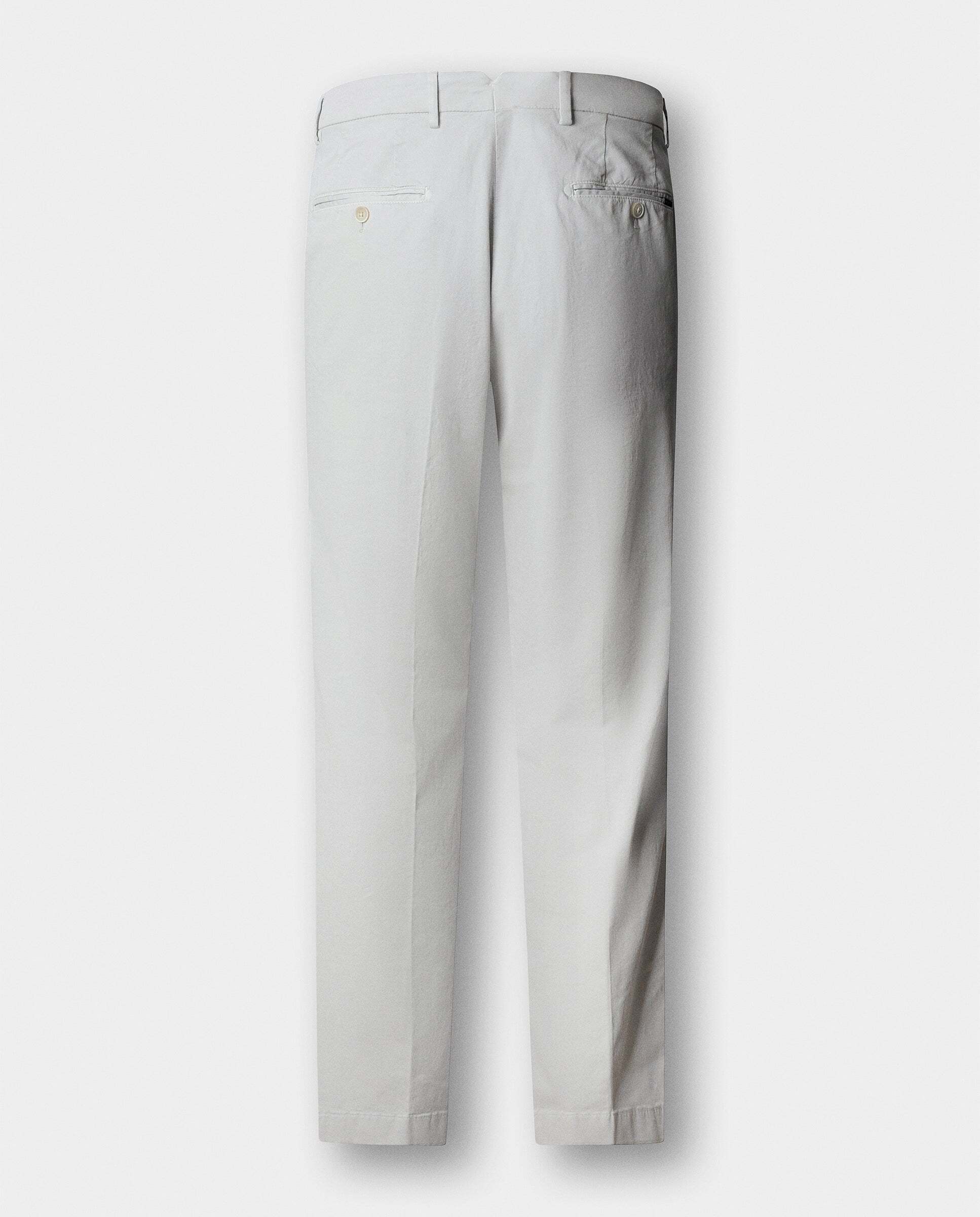 Chino sanderson algodón elástico fit tailored - Hackett - Gris Gris-5