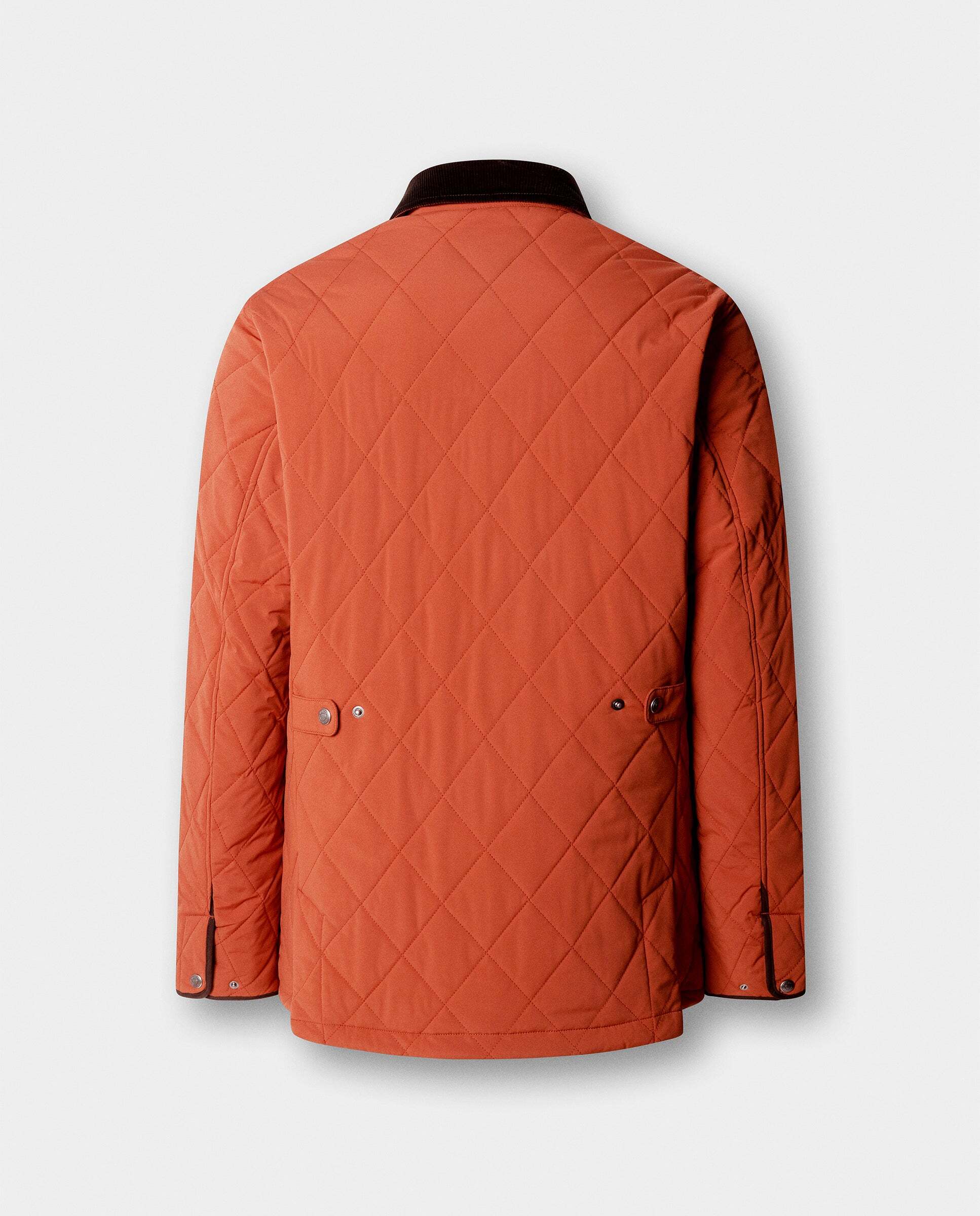 Chaqueta de hombre acolchada - Hackett - Naranja Naranja-6