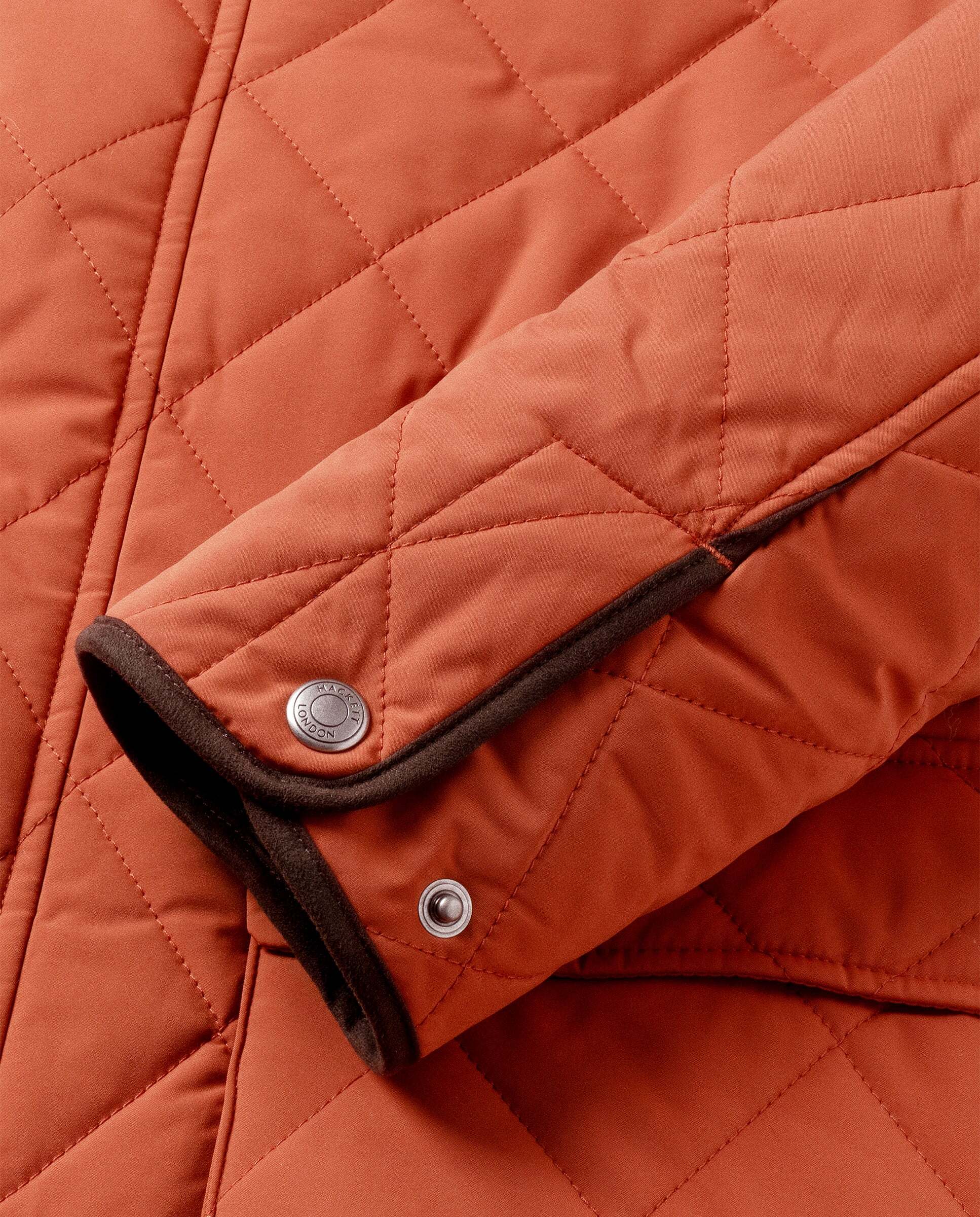Chaqueta de hombre acolchada - Hackett - Naranja Naranja-8