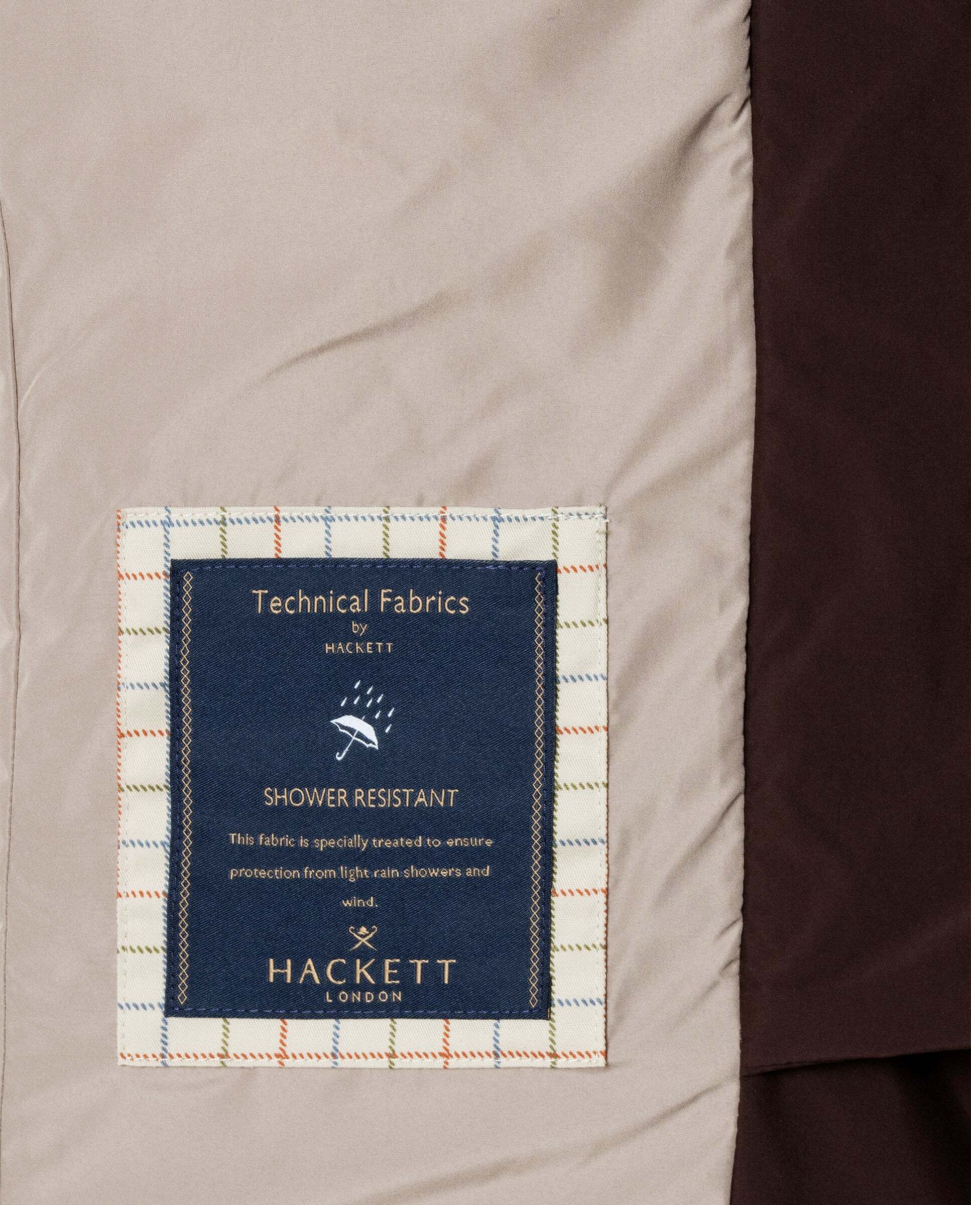 Chaqueta de hombre paddock - Hackett - Ébano Ébano-8